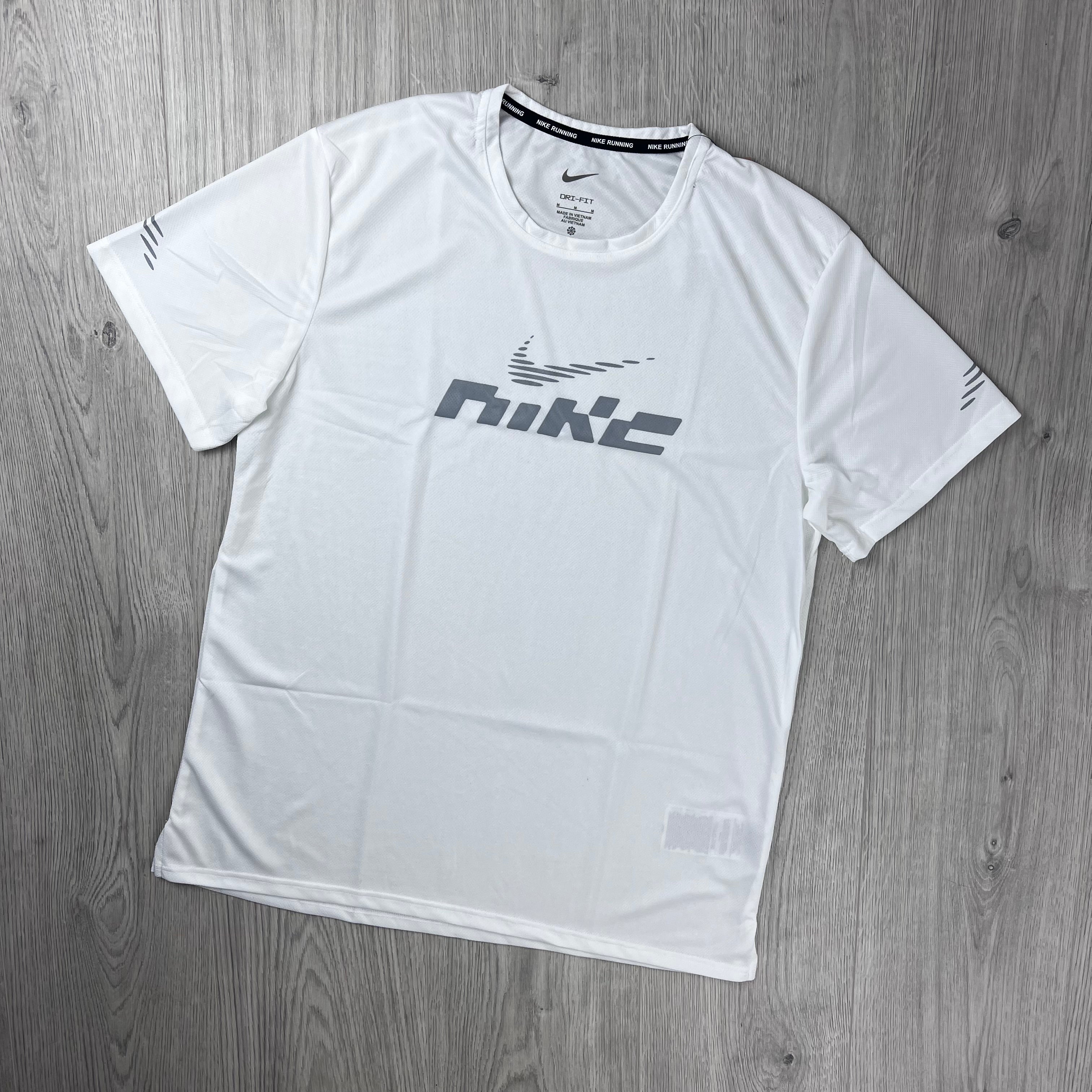 Nike 'Miler' Flash Set - White/Grey