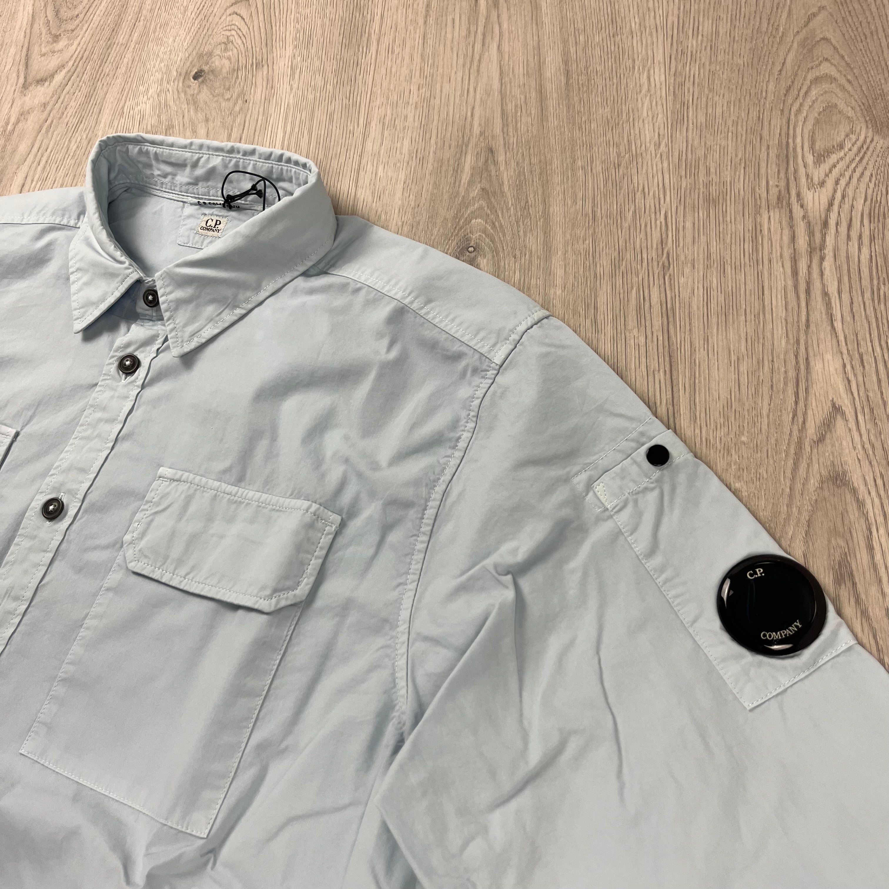 CP Company Button Overshirt - Starlight