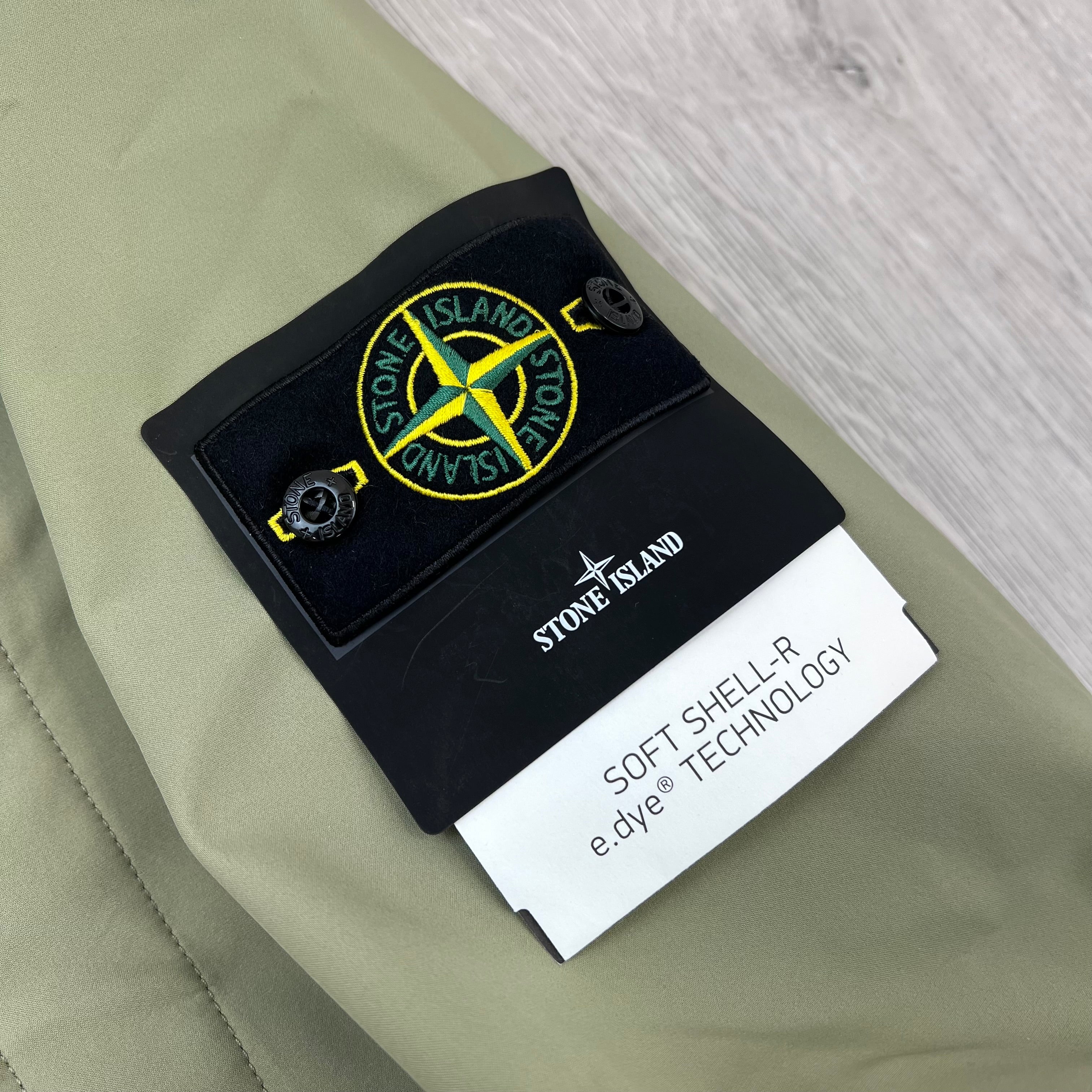 Stone Island Shell Jacket - Laurel Green