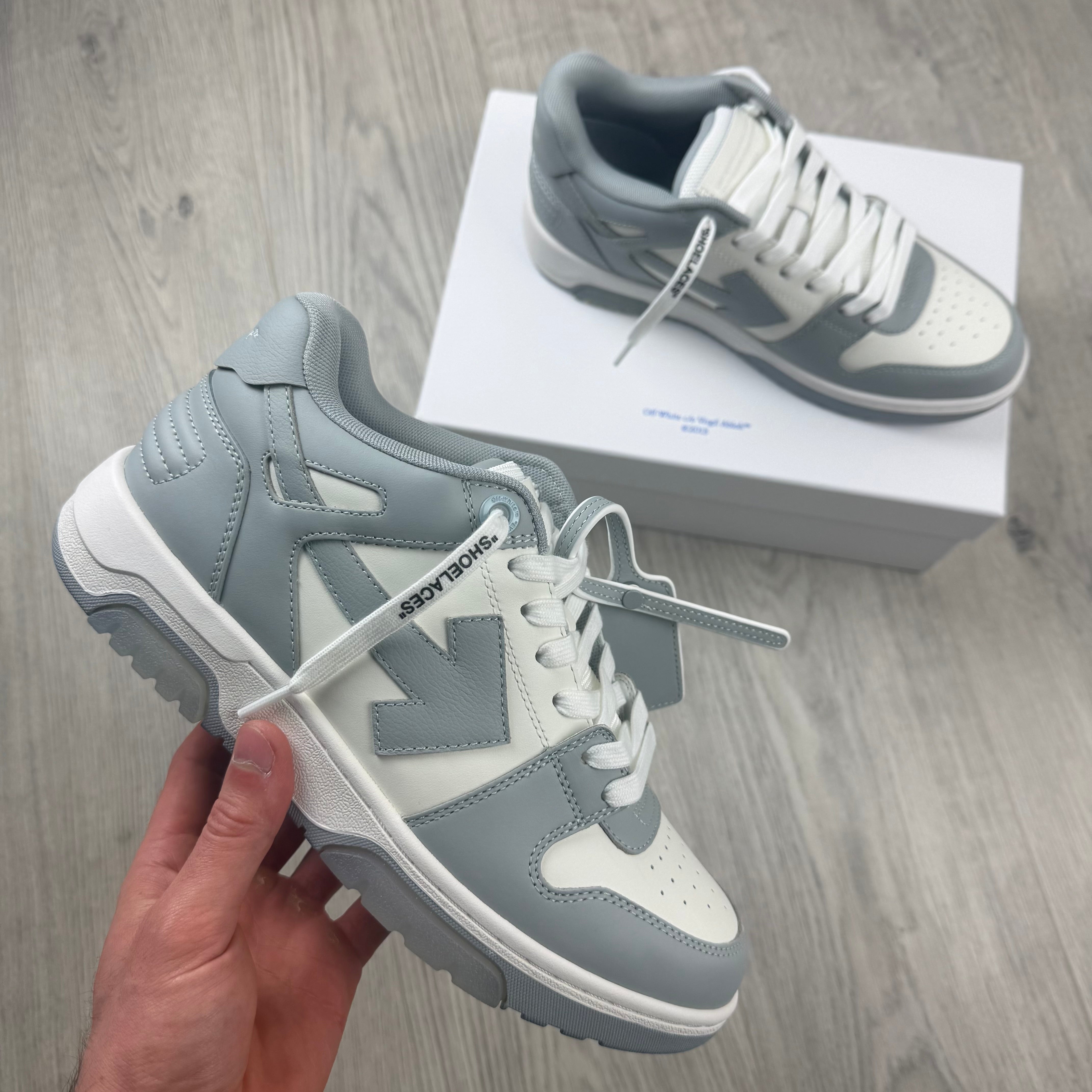 Off-White 'Out Of Office' Sneakers - White/Grey