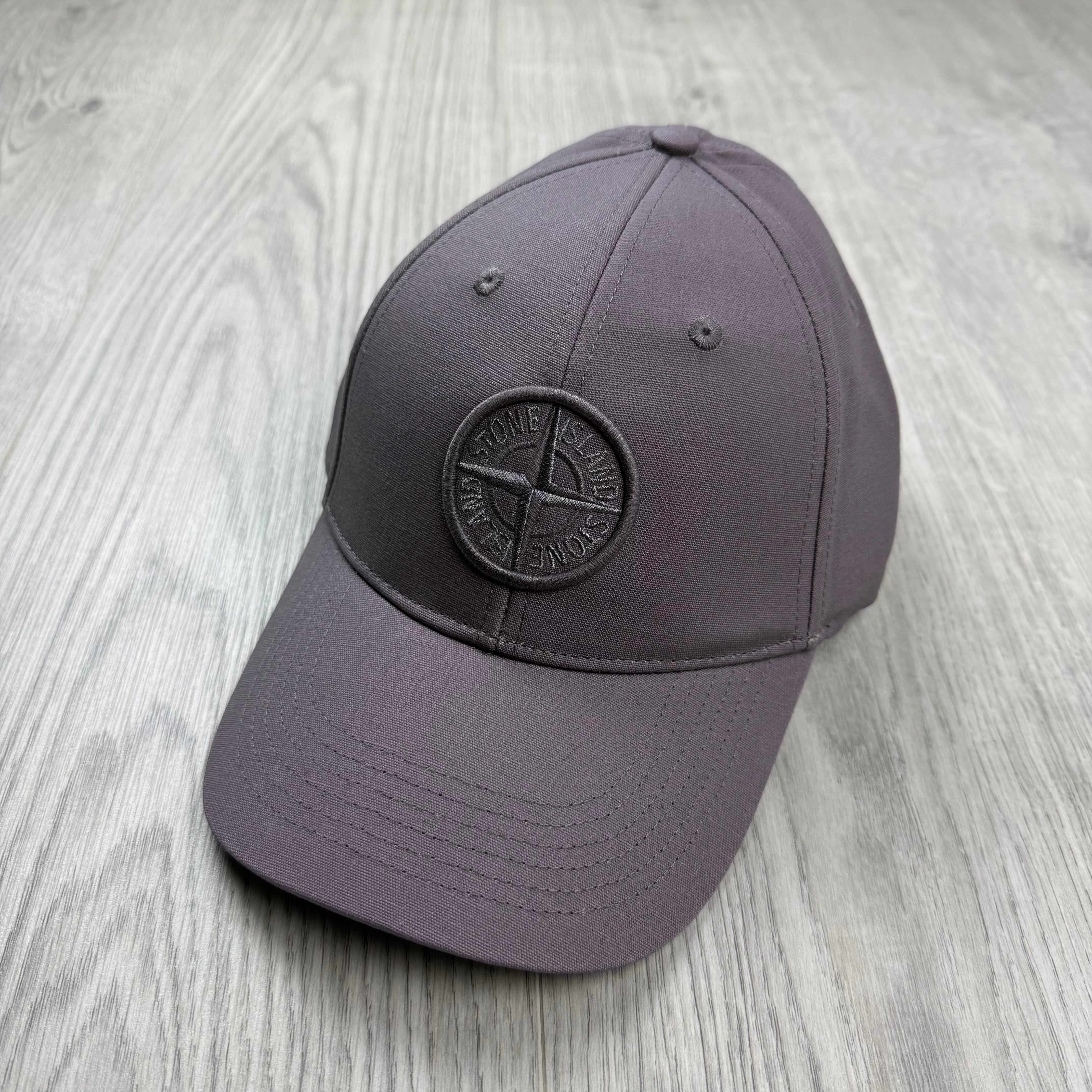 Stone Island Baseball Cap - Purple Grey