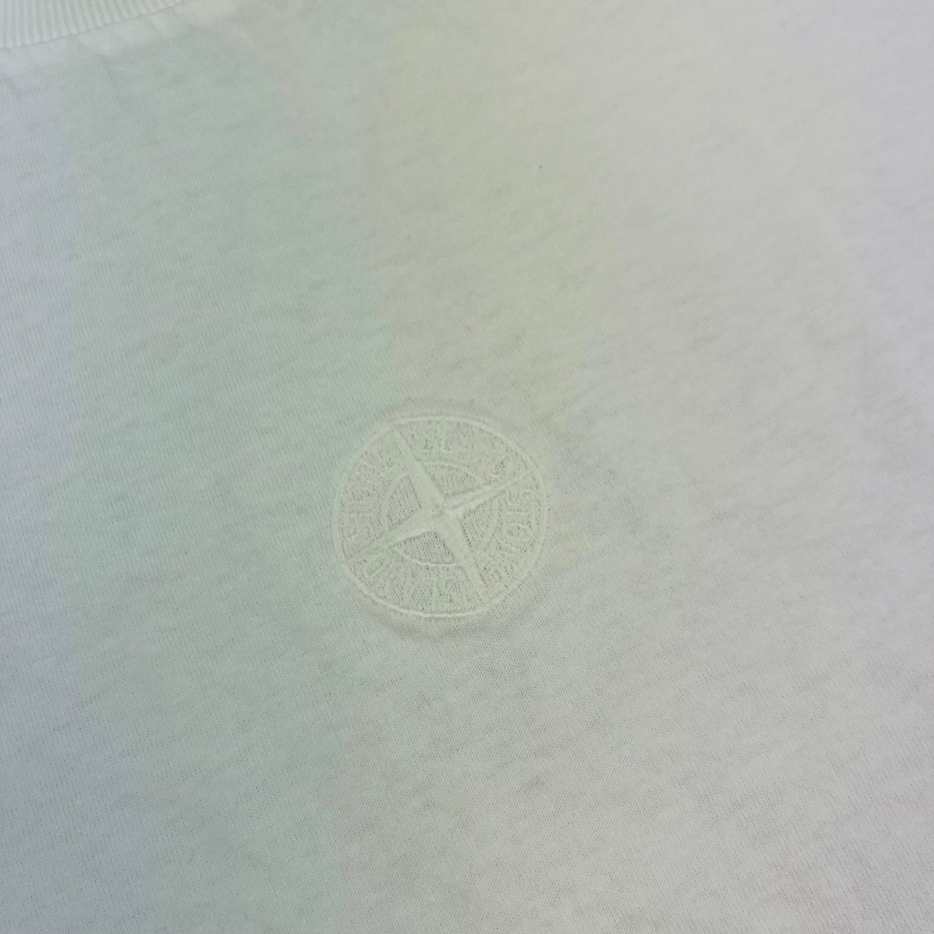 Stone Island Embroidered T-Shirt - White