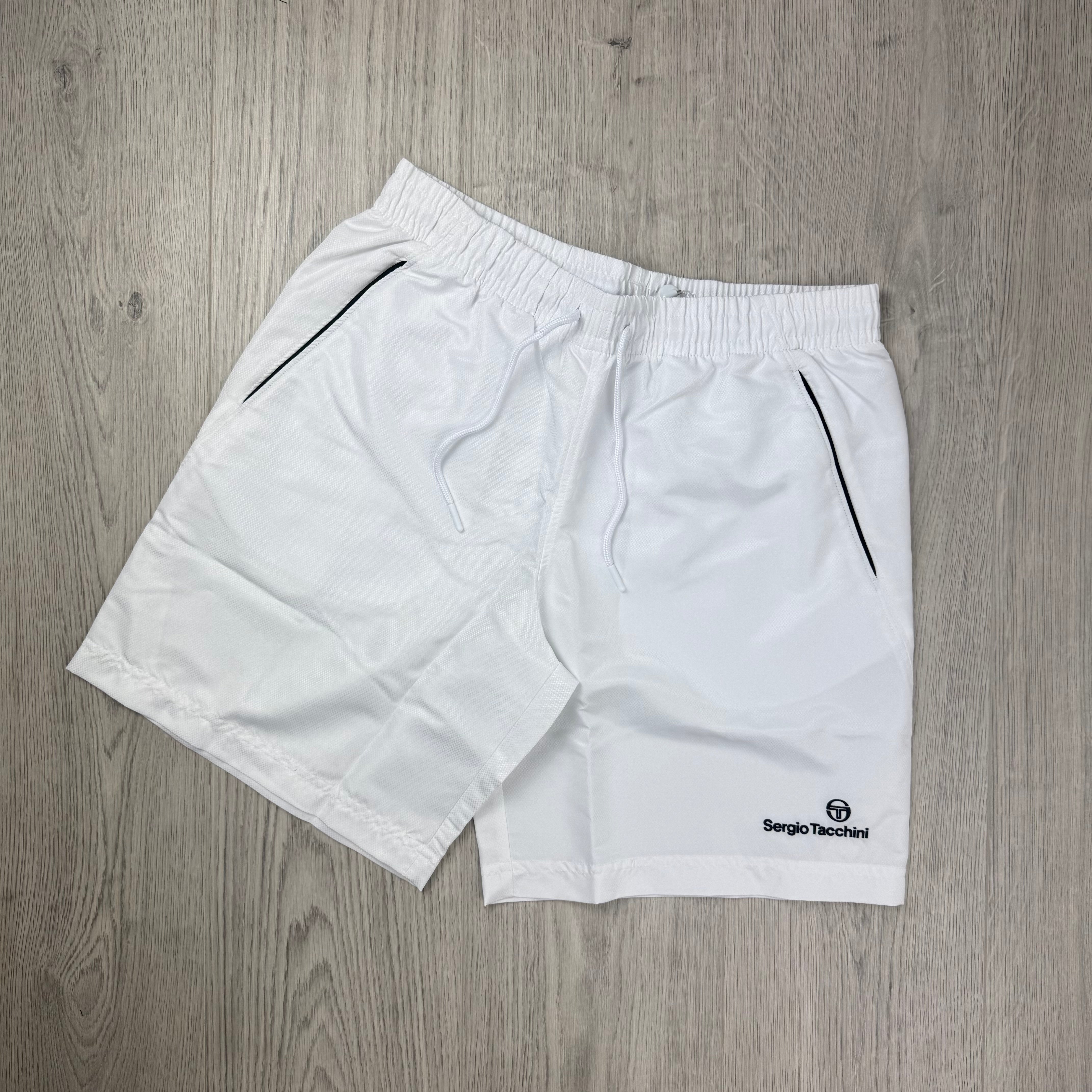 Sergio Tacchini 'Rob 021' Jersey Shorts - White