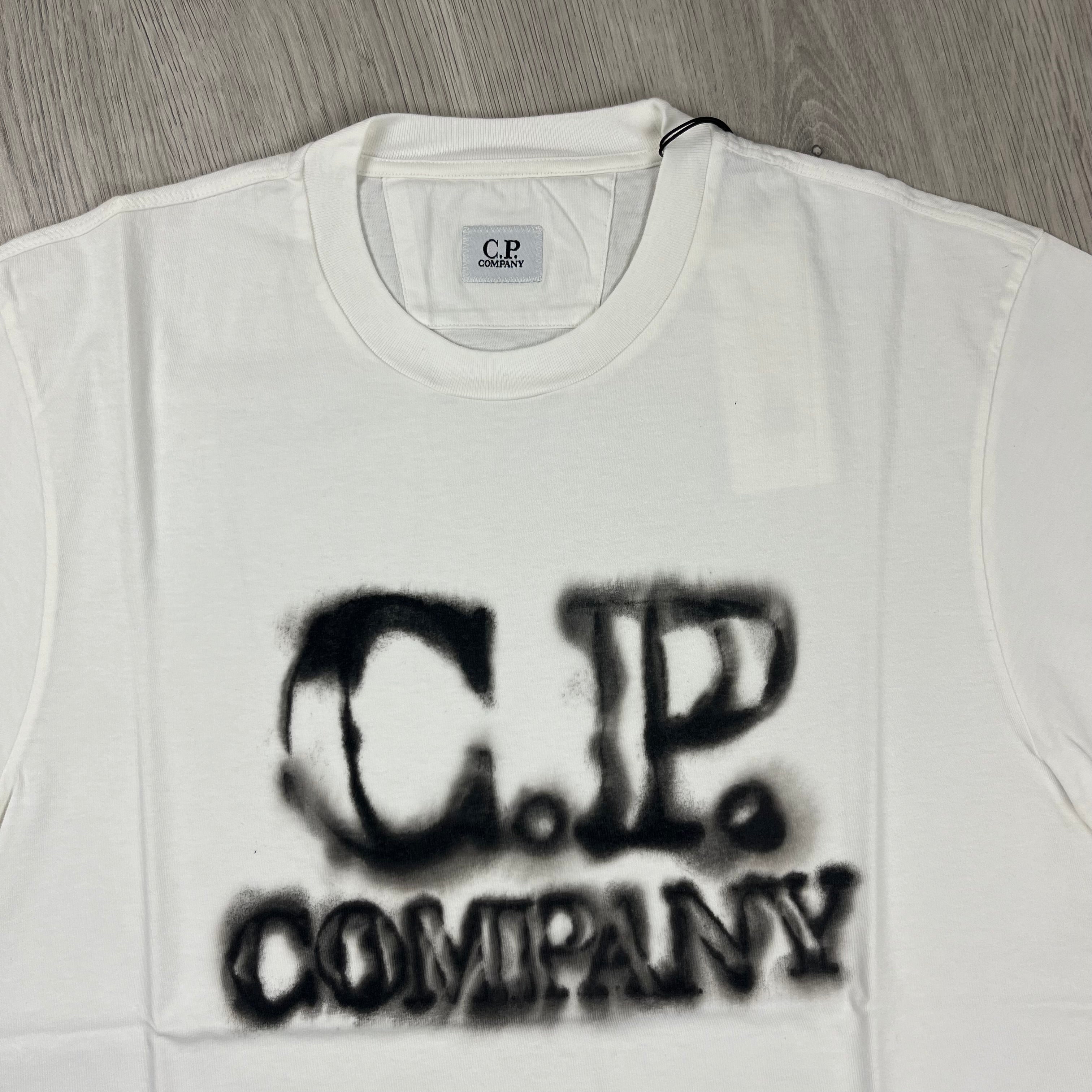 CP Company Printed T-Shirt - White