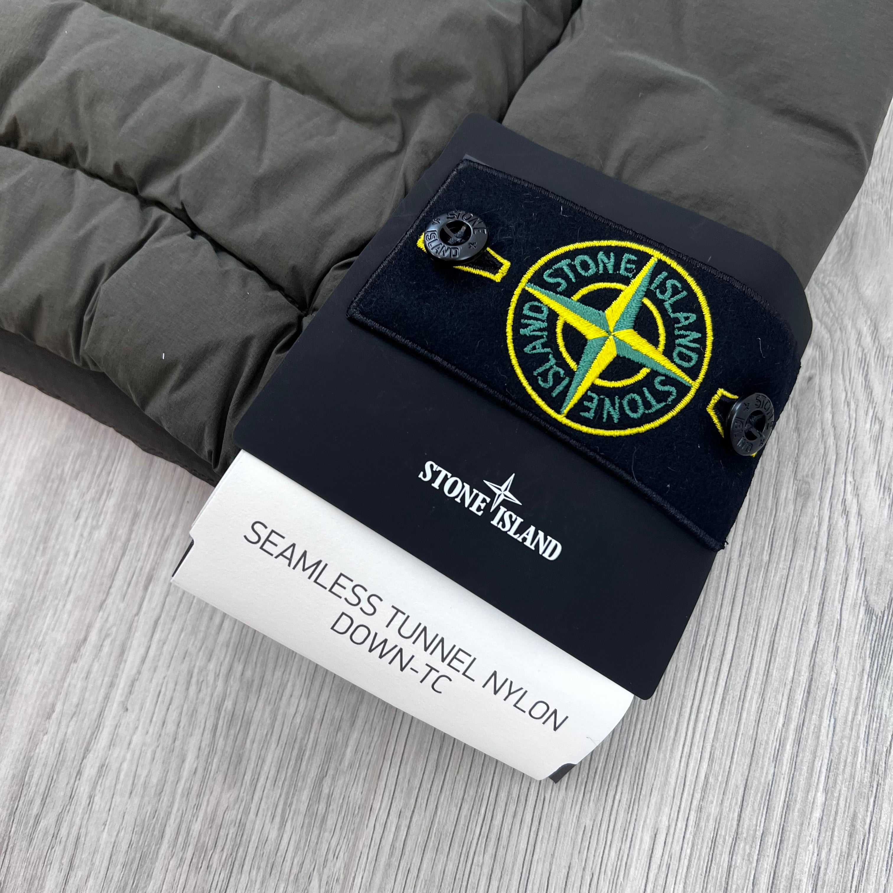 Stone Island Seamless Down Gilet - Coal Grey
