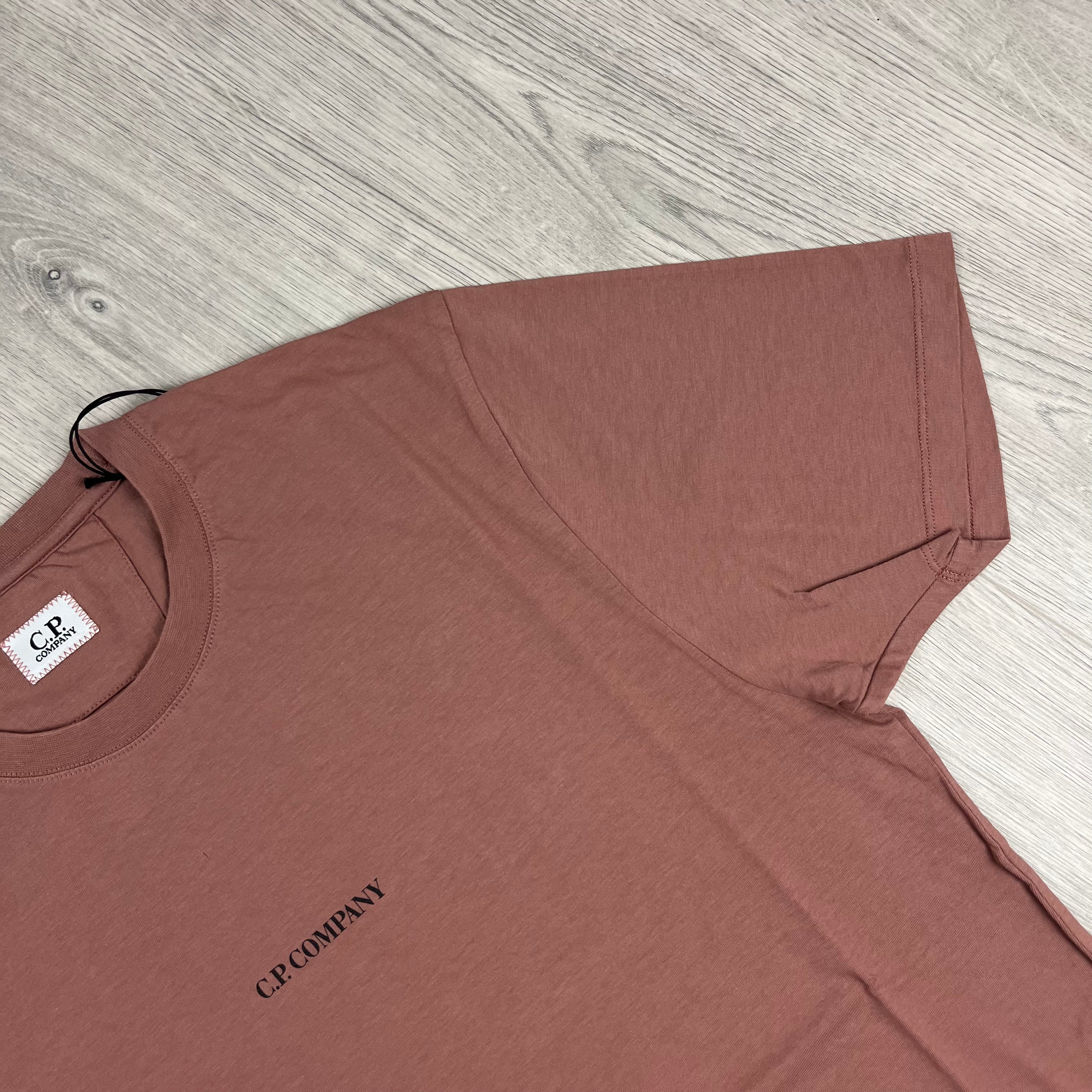 CP Company Printed T-Shirt - Cedar Wood