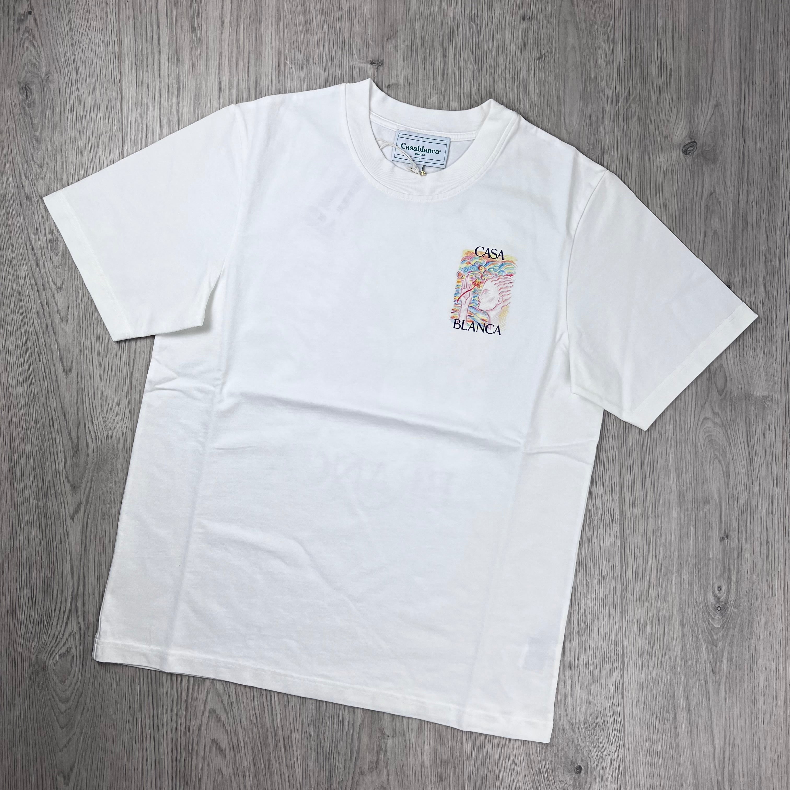 Casablanca 'Mushroom Goddess' T-Shirt - White