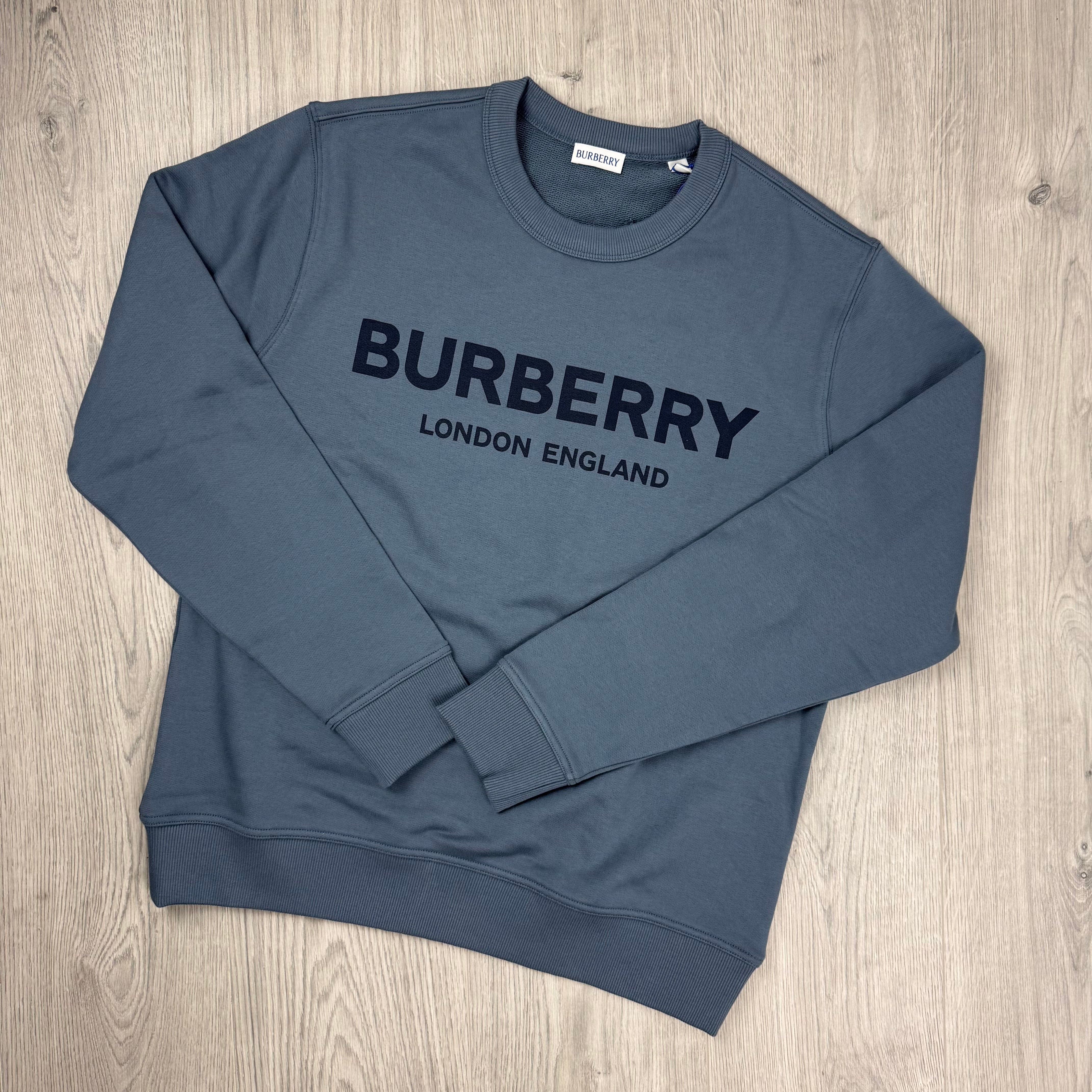 Burberry 'Fawson' Sweatshirt - Carbon Blue