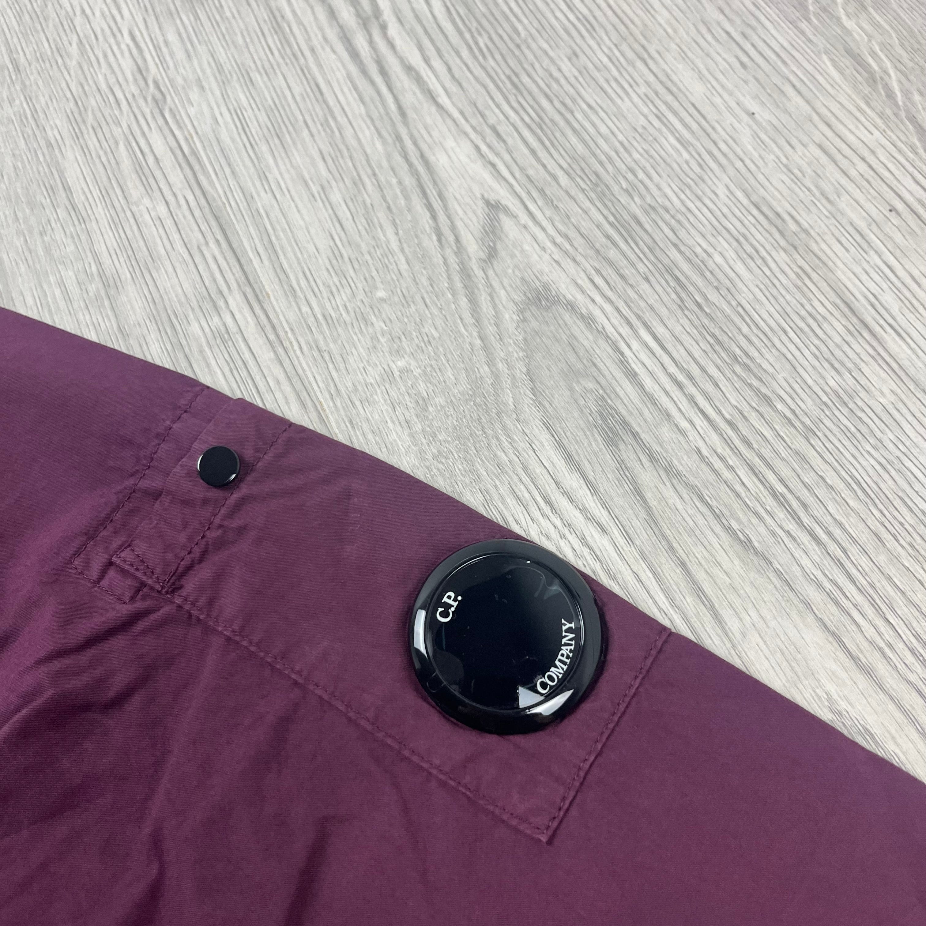 CP Company Zip Overshirt - Purple