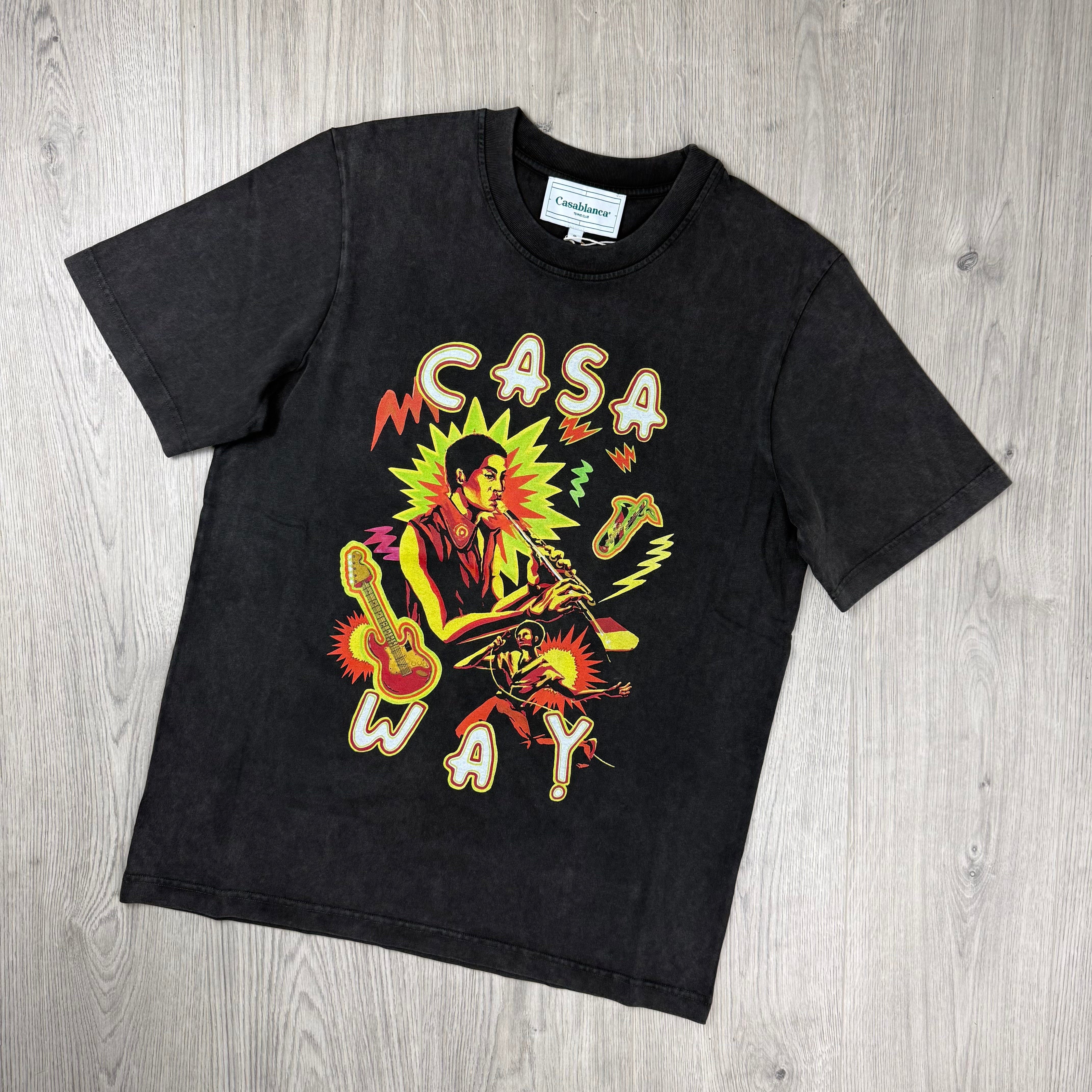 Casablanca 'Music' T-Shirt - Black