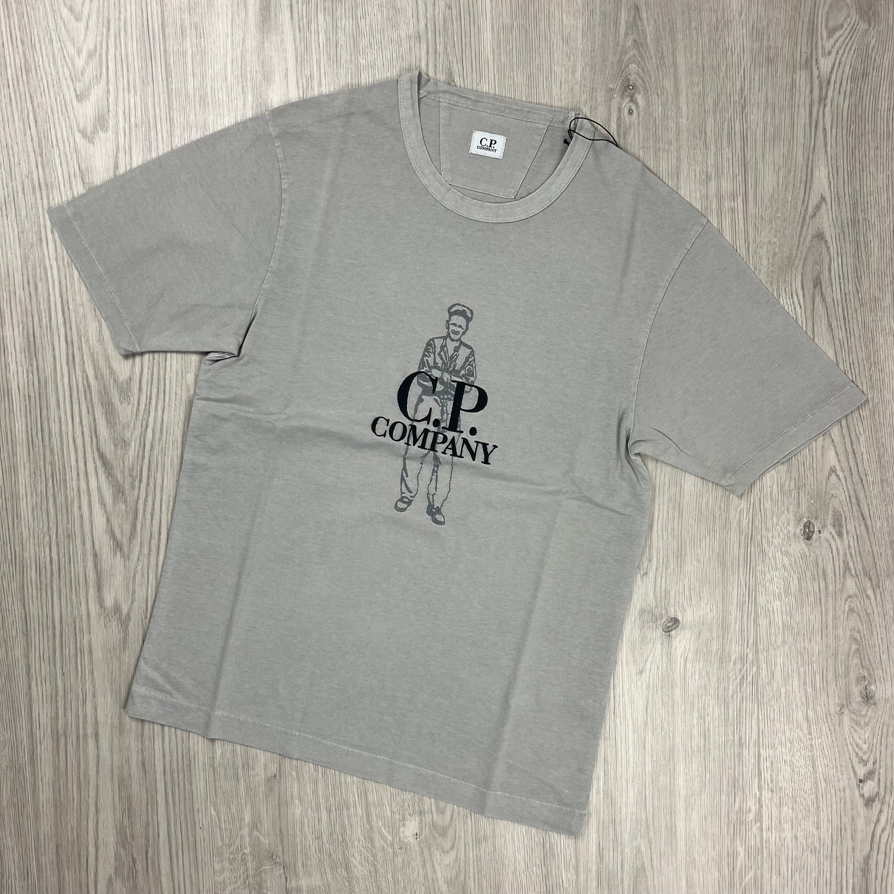 CP Company Sailor T-Shirt - Drizzle