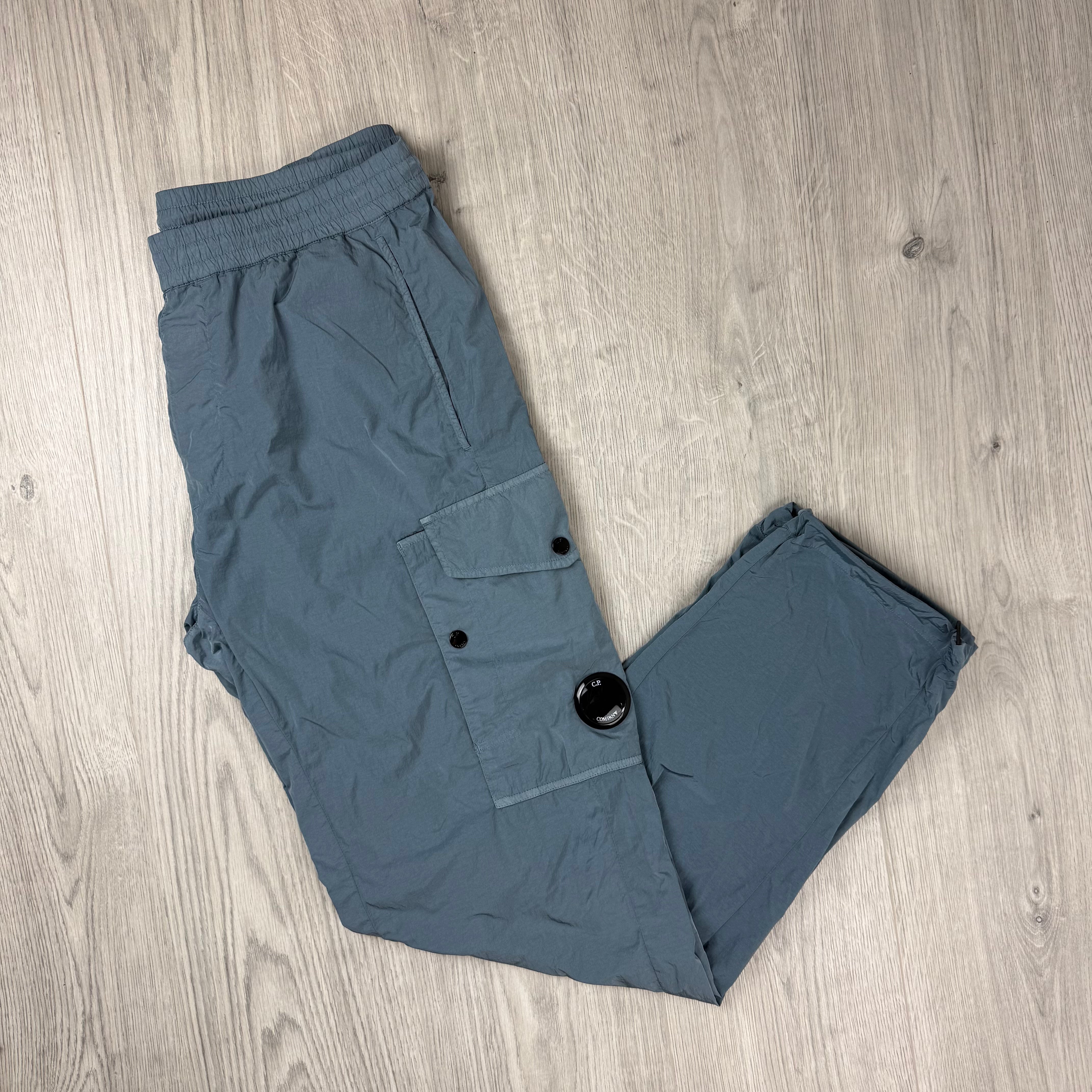 CP Company Chrome Cargo Trousers - Stormy