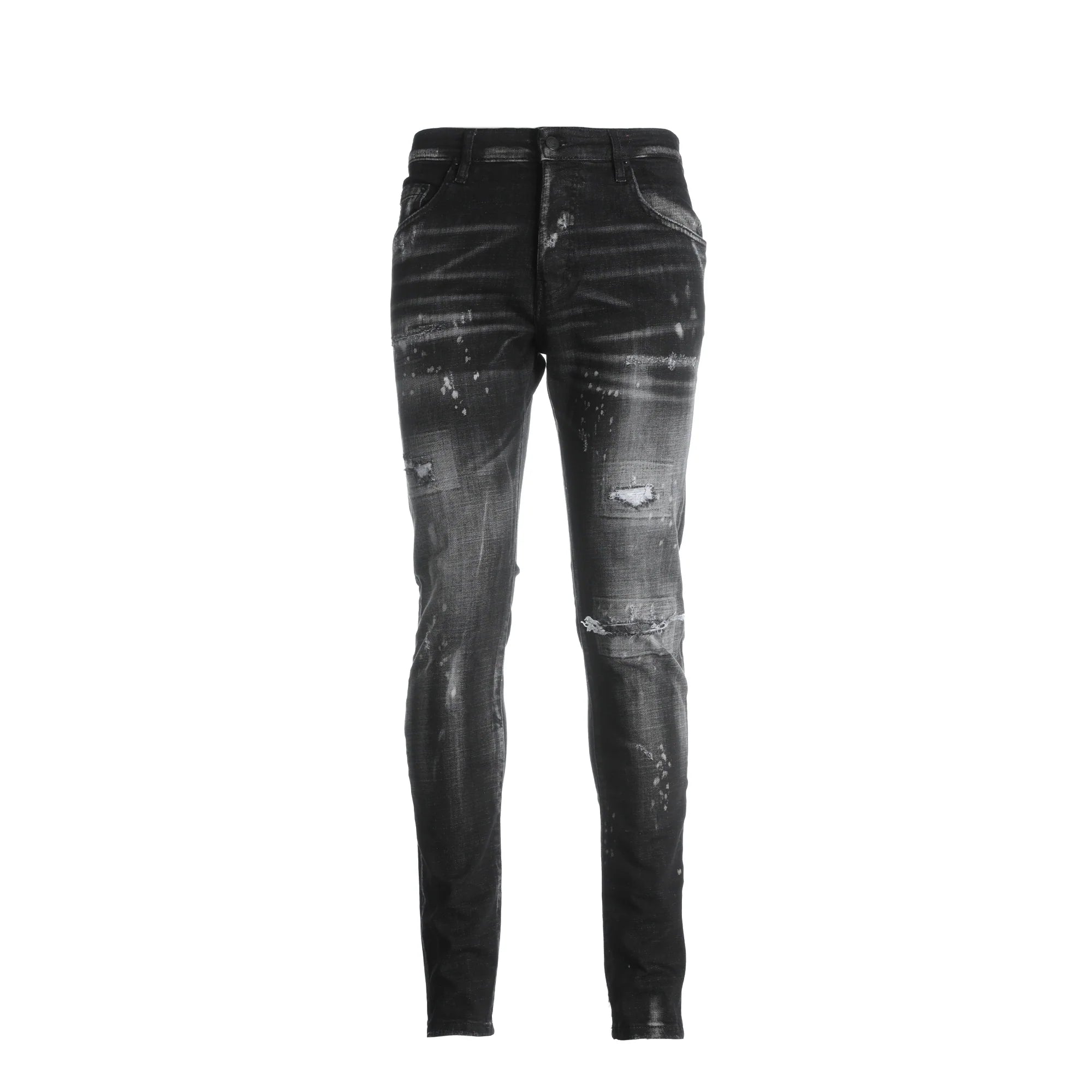 7TH HVN Slim Jeans - Black