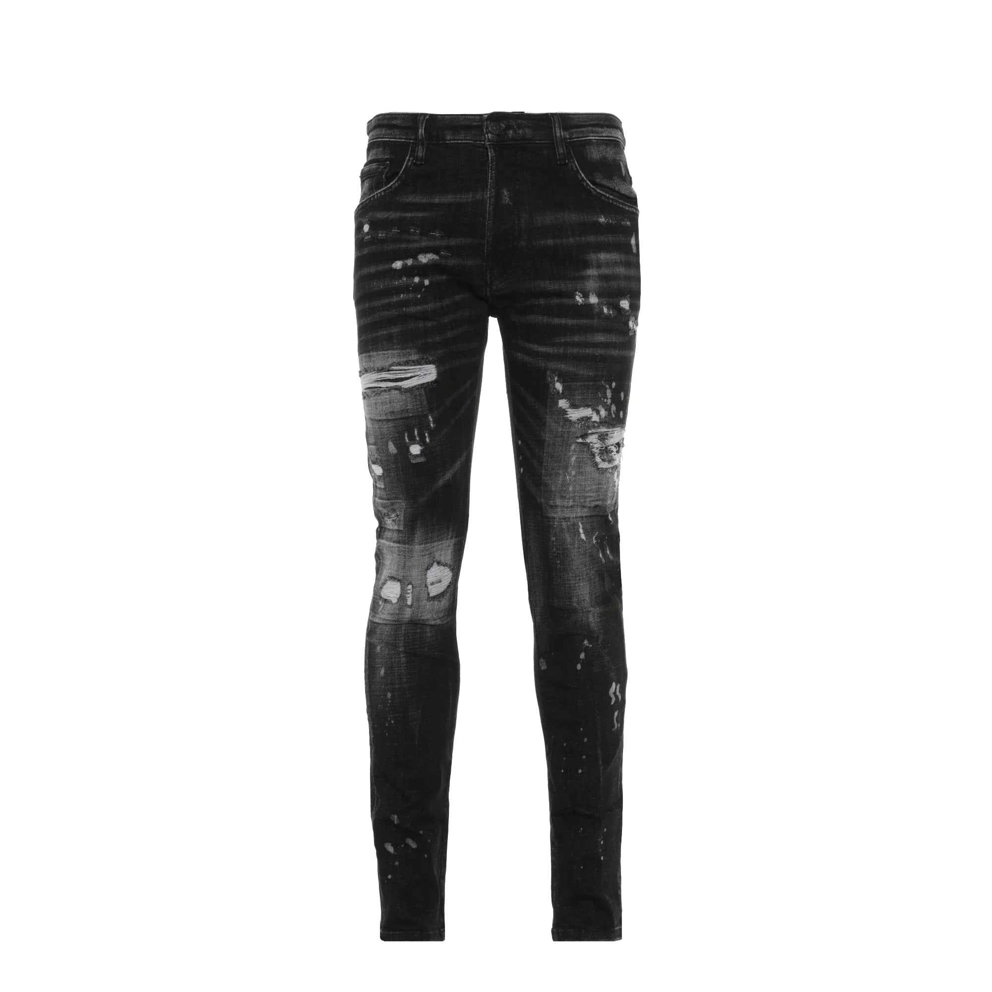 7TH HVN Slim Jeans - Black