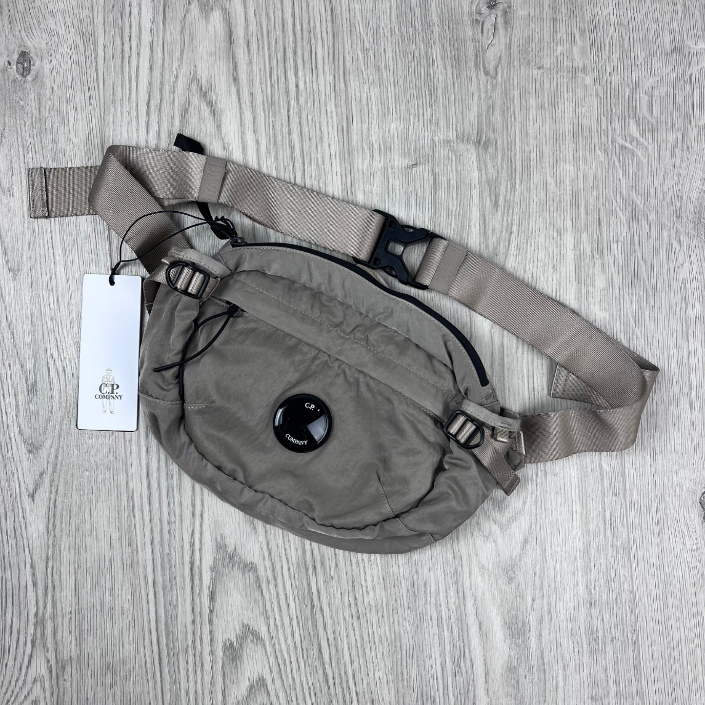 CP Company Zip Chrome Bag - Khaki