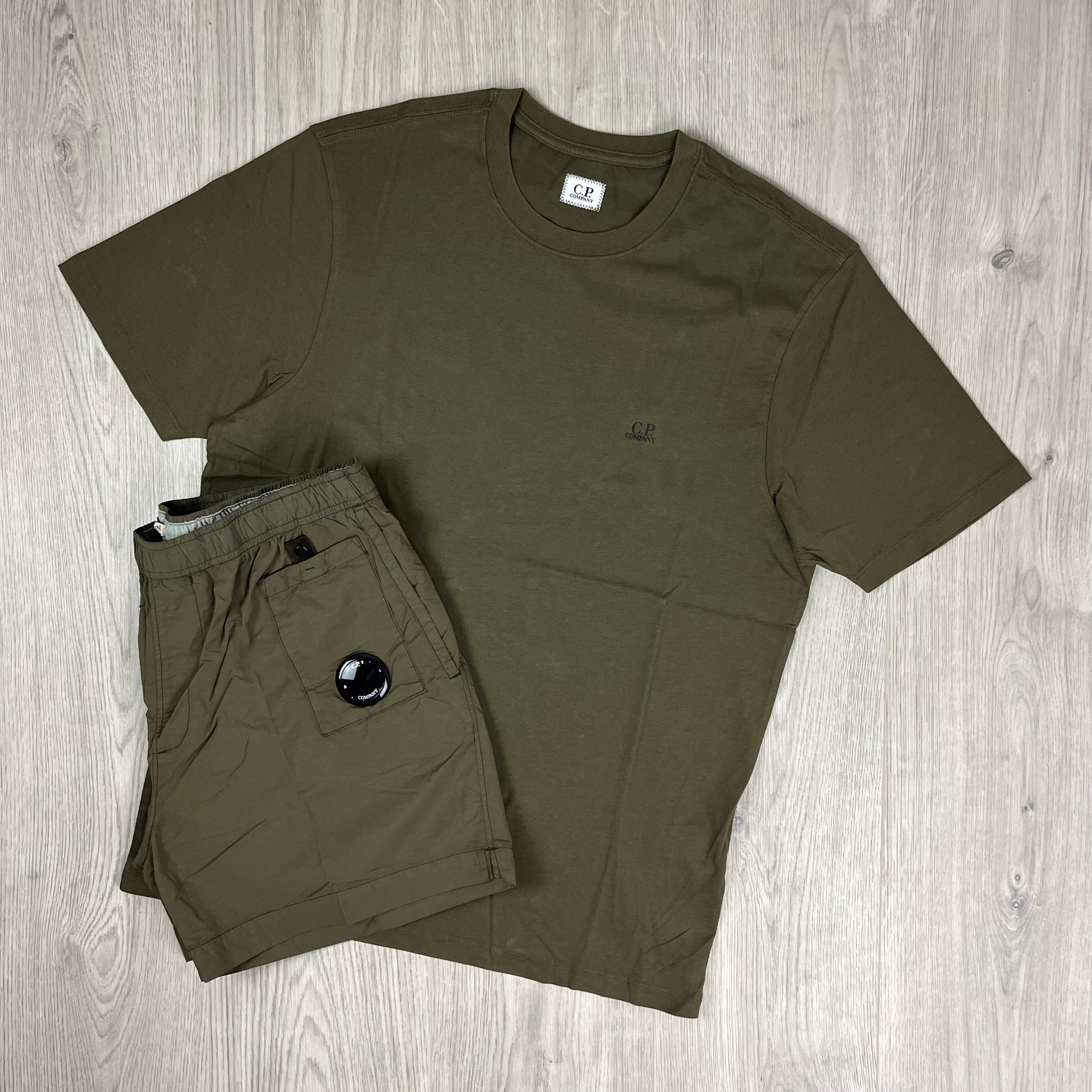 Men's CP Company Holiday Set in Ivy Green. On sale at Open Attire.