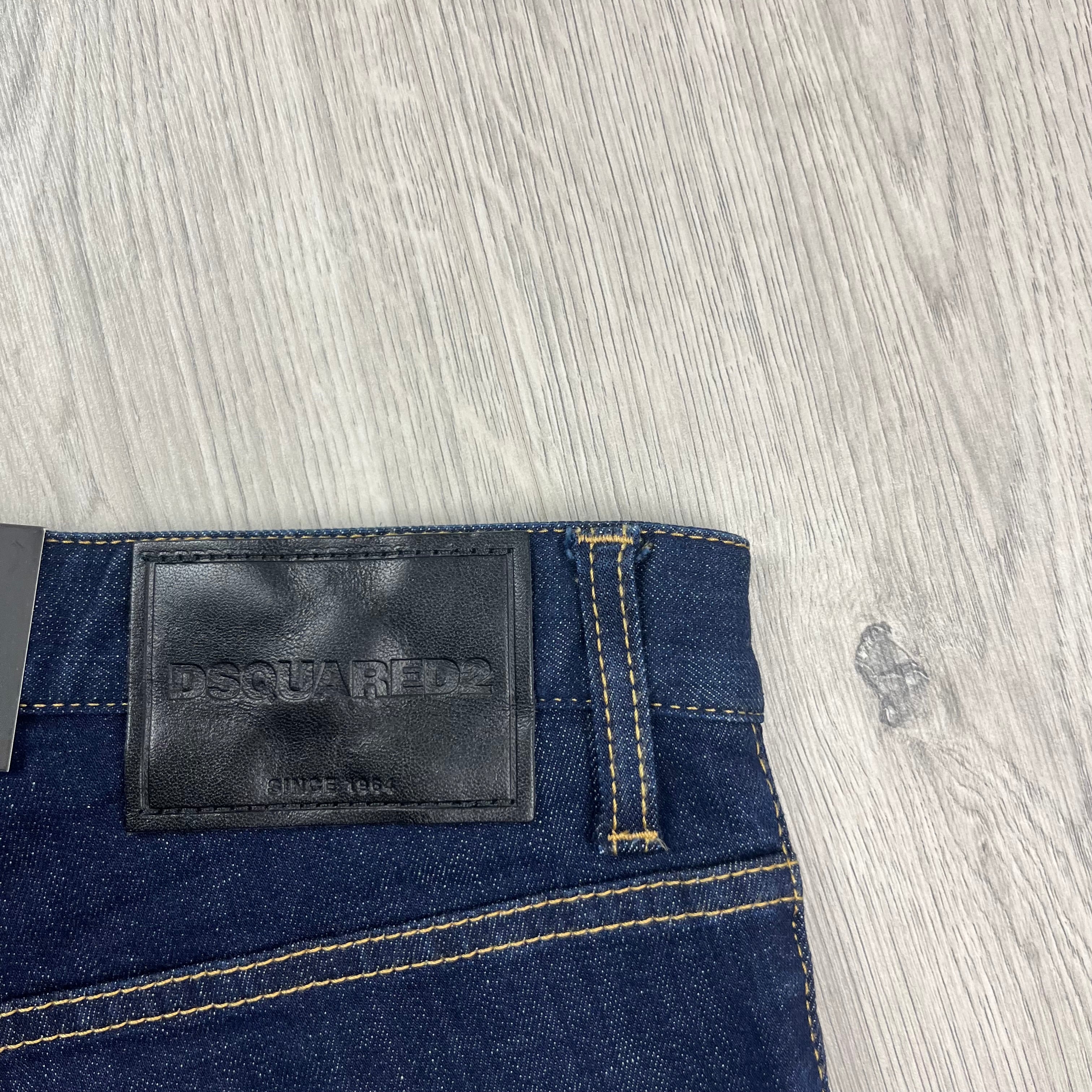 DSQUARED2 Cool Guy Jeans in blue denim. On sale at Open Attire.