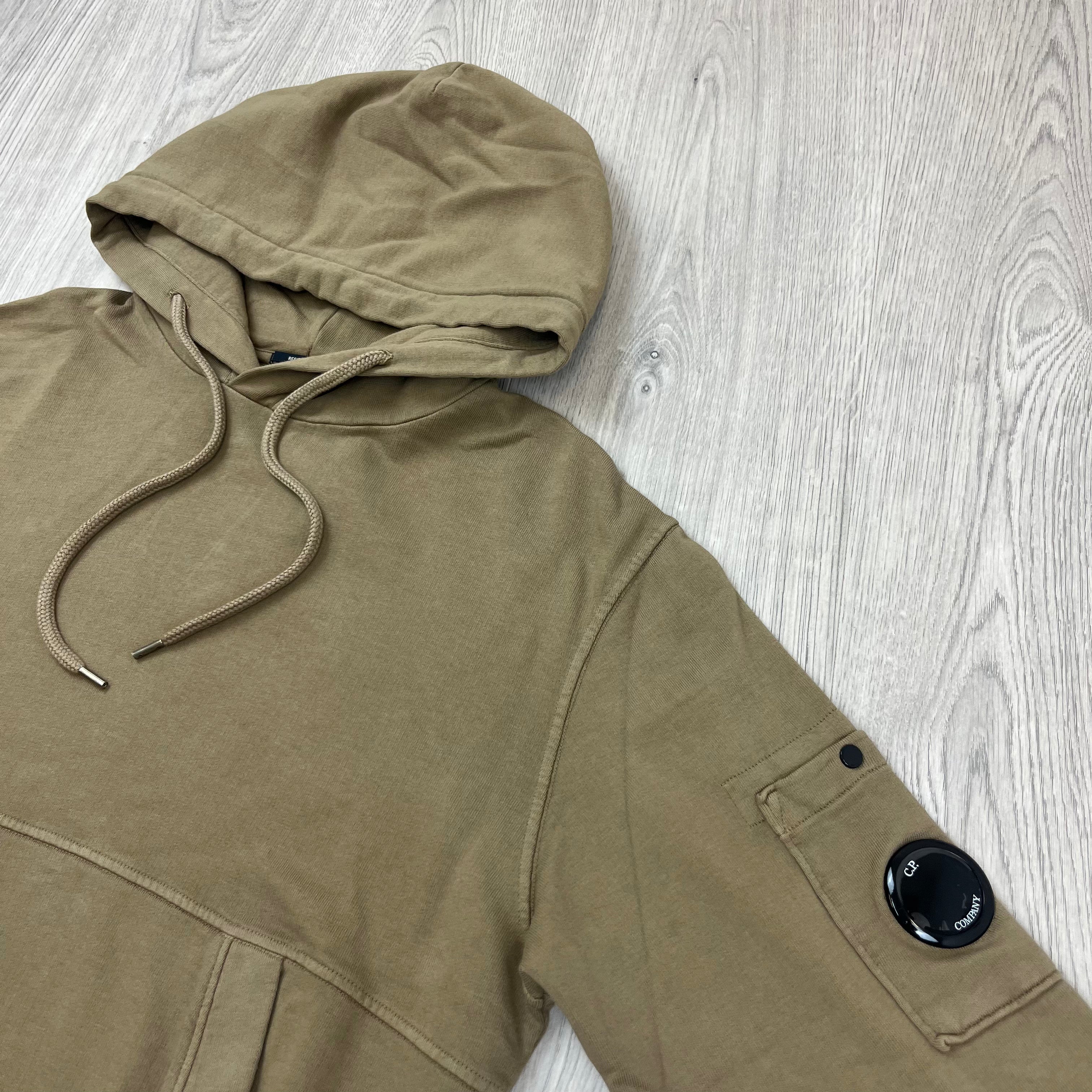 CP Company Dyed Hoodie - Brown