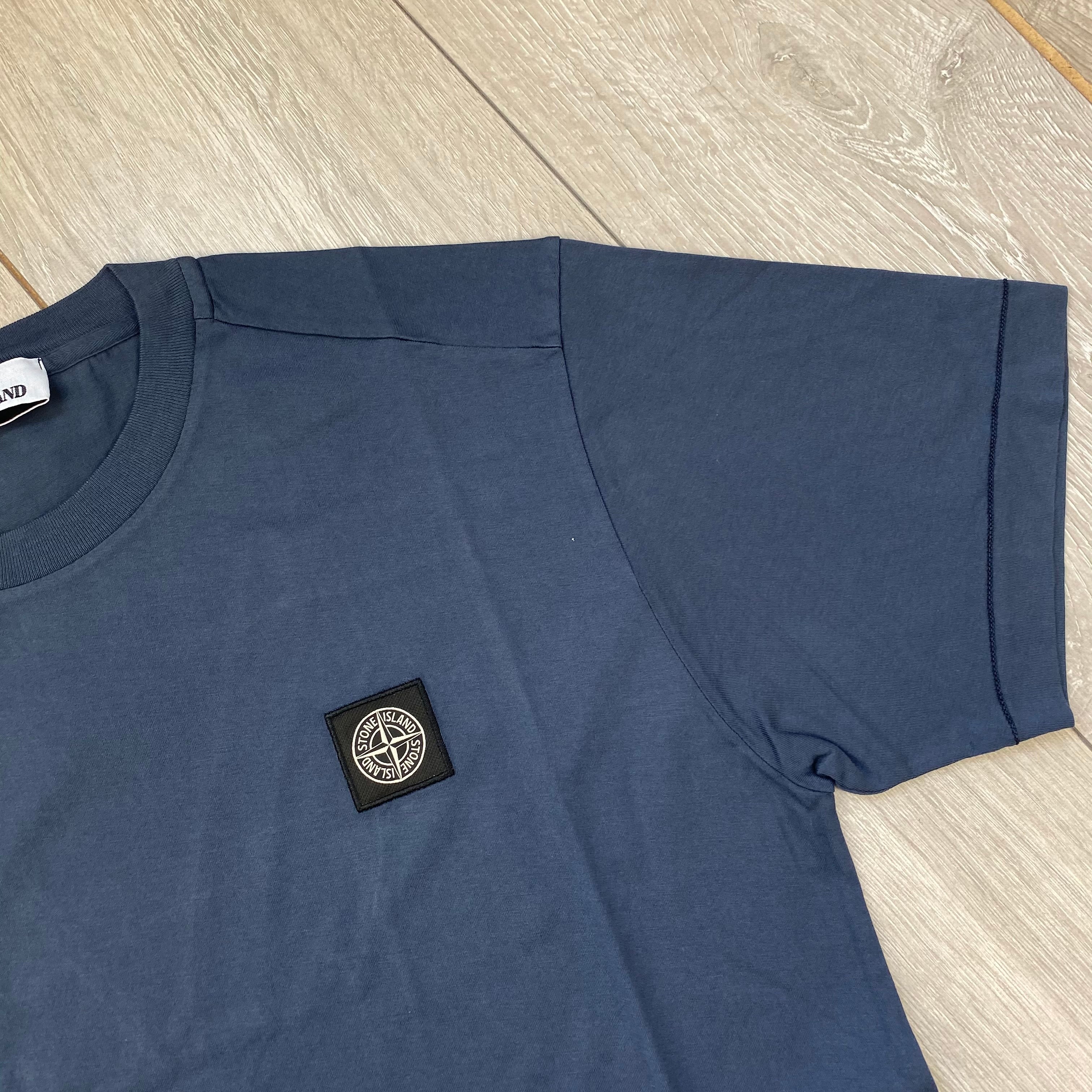 Stone Island Patch T-Shirt - Blue