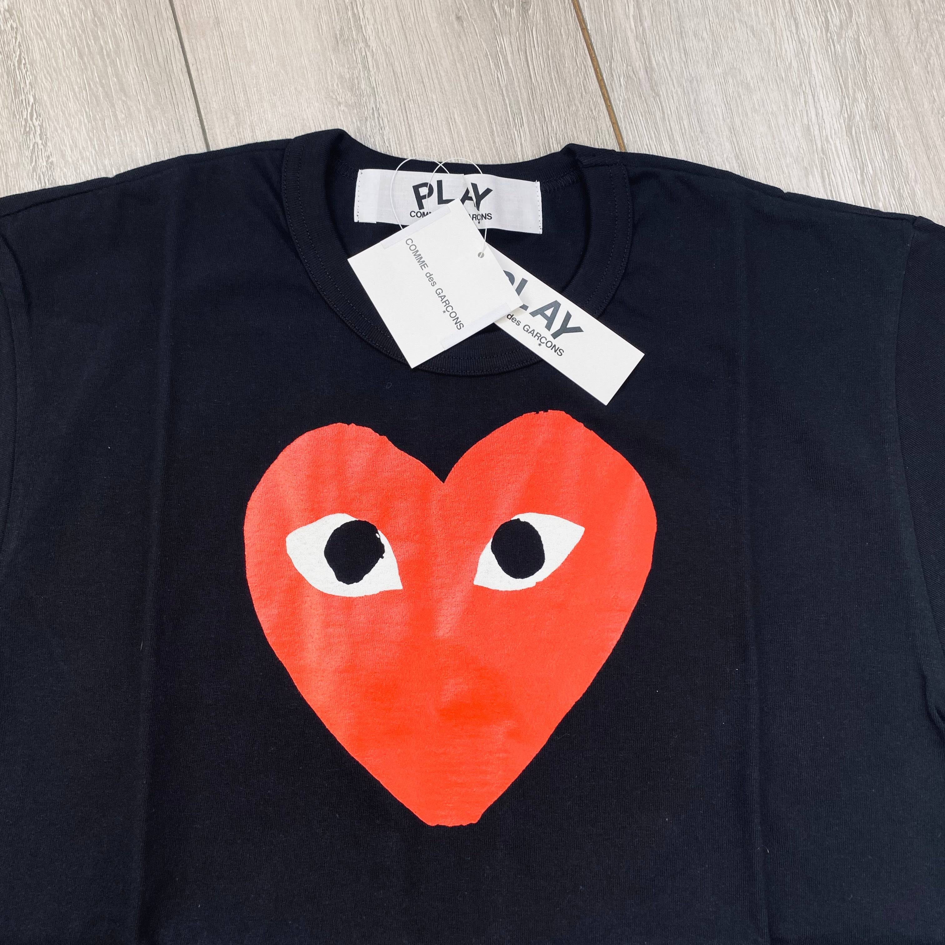 Comme des Garçons PLAY T-Shirt - Black