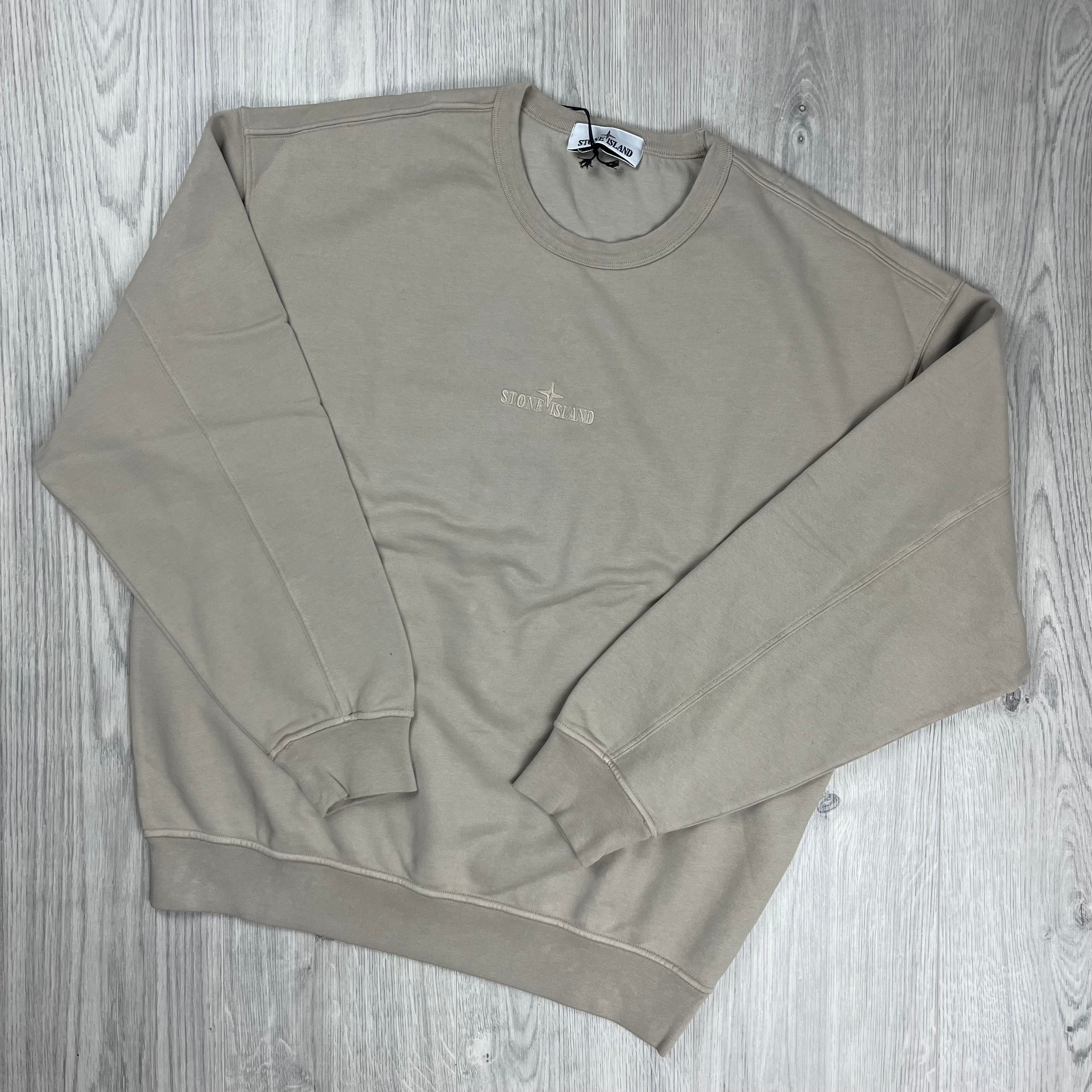 Stone Island Dyed Sweatshirt - Dove Grey