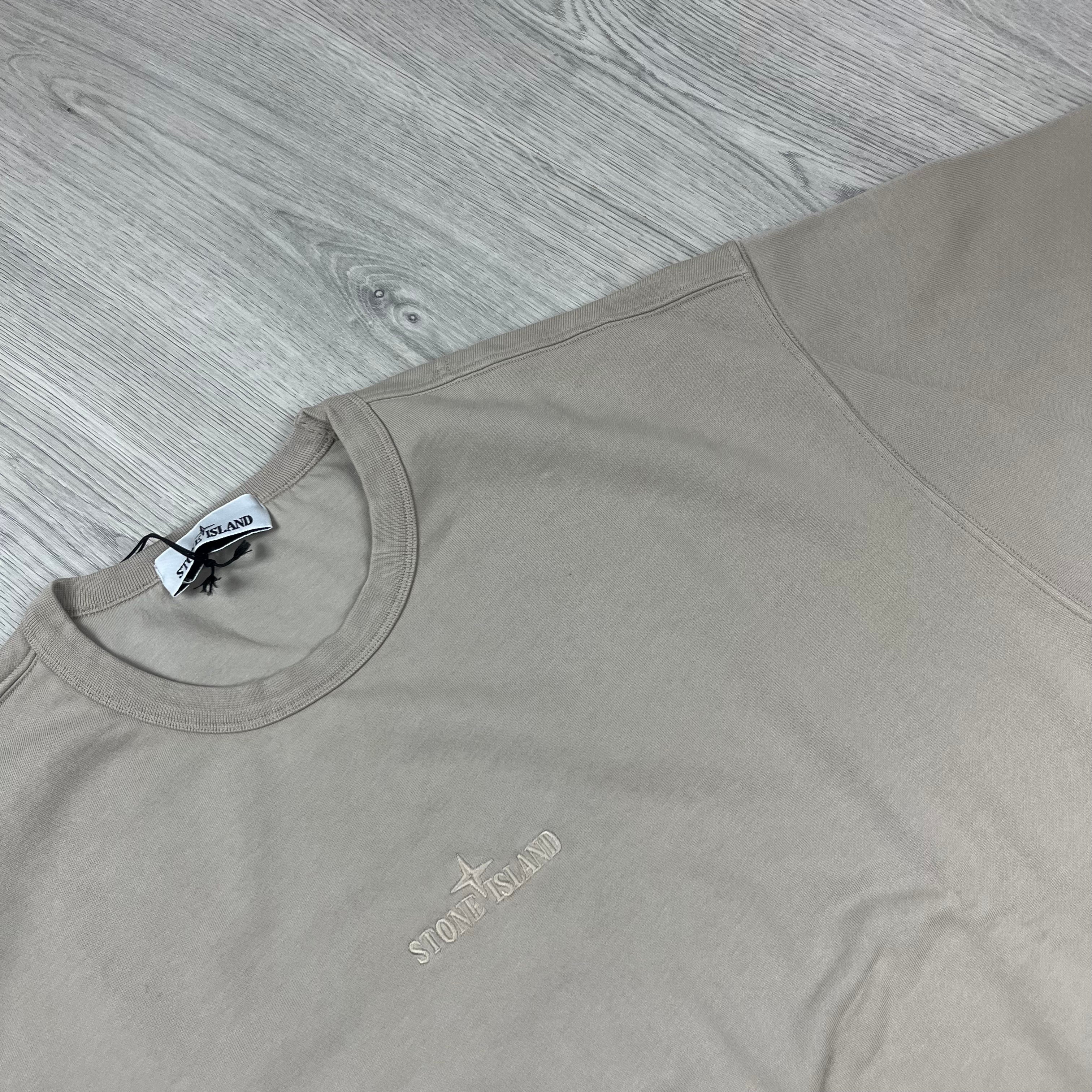 Stone Island Dyed Sweatshirt - Dove Grey