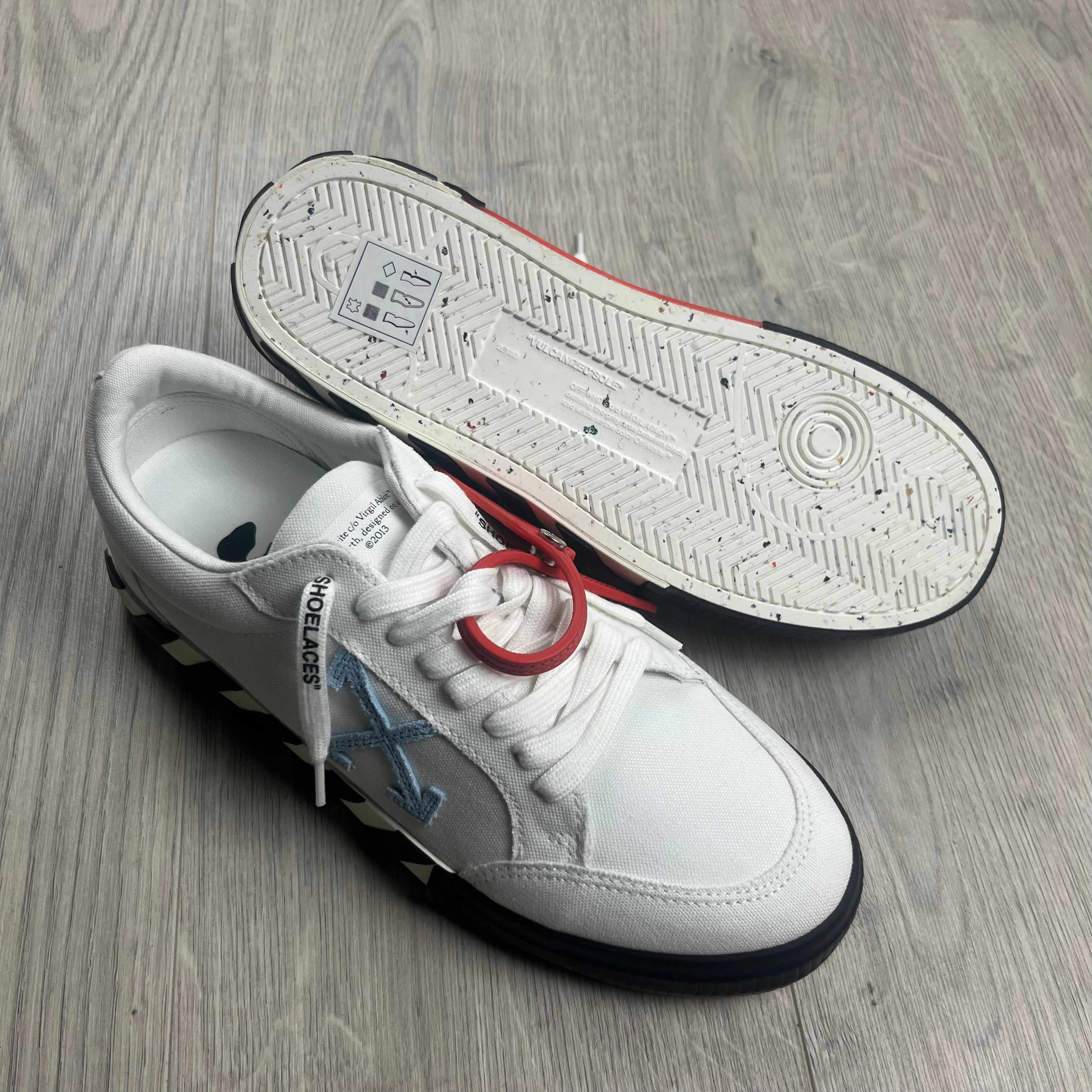 Off-White Canvas Sneakers - White