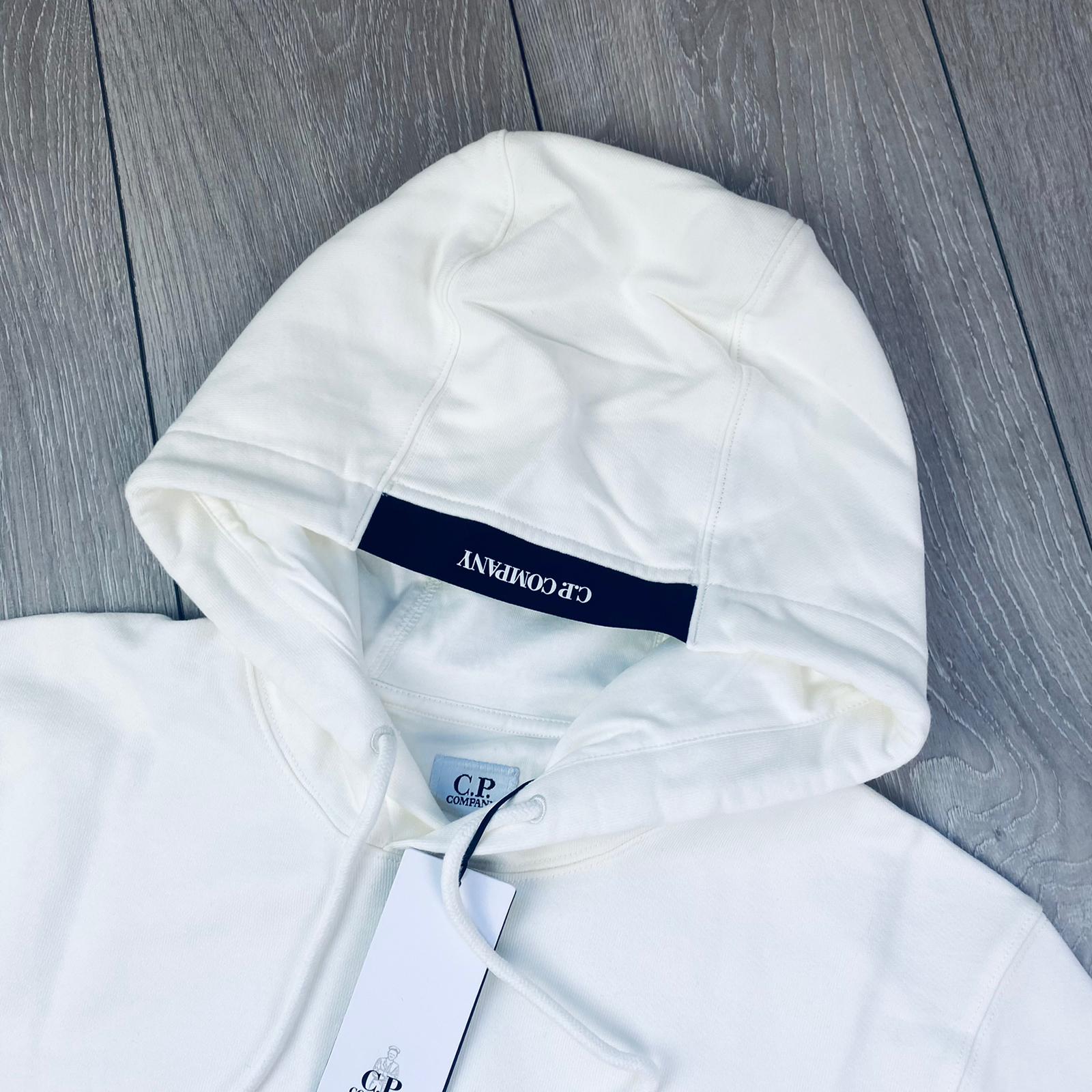 CP Company Pullover Hoodie - White