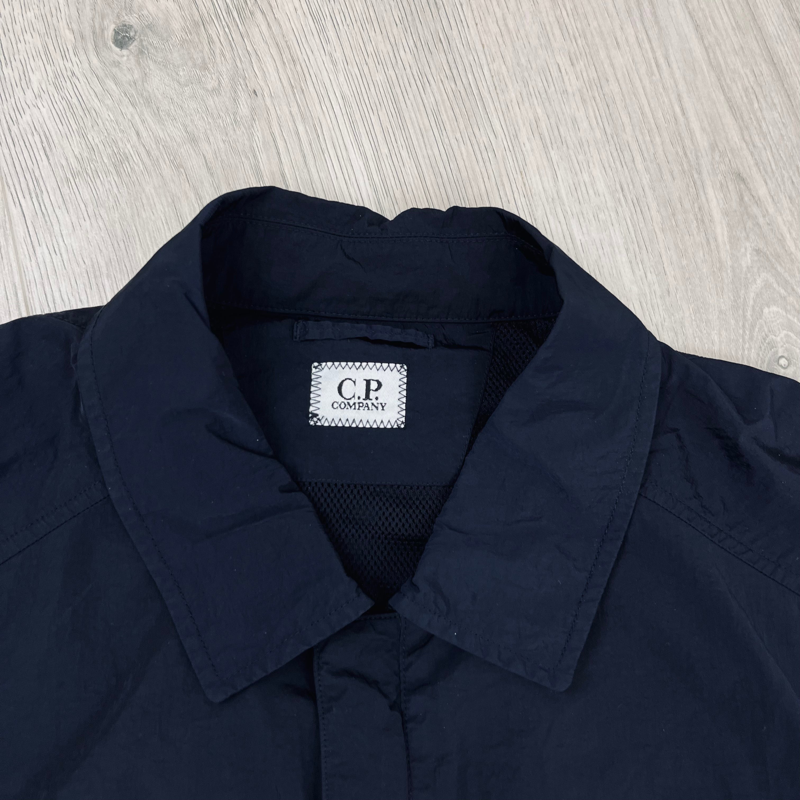 CP Company Chrome Overshirt - Navy