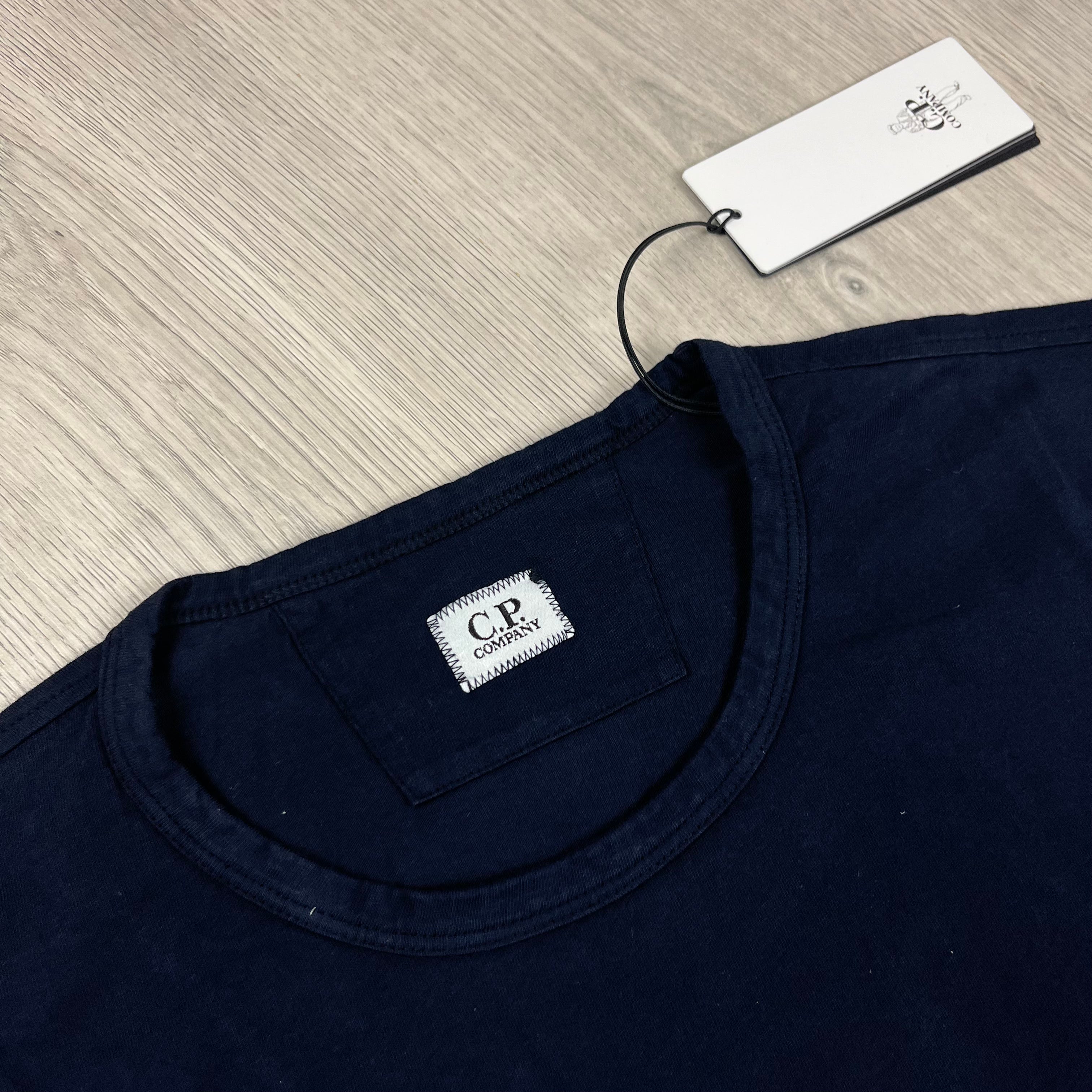 CP Company Printed T-Shirt - Navy