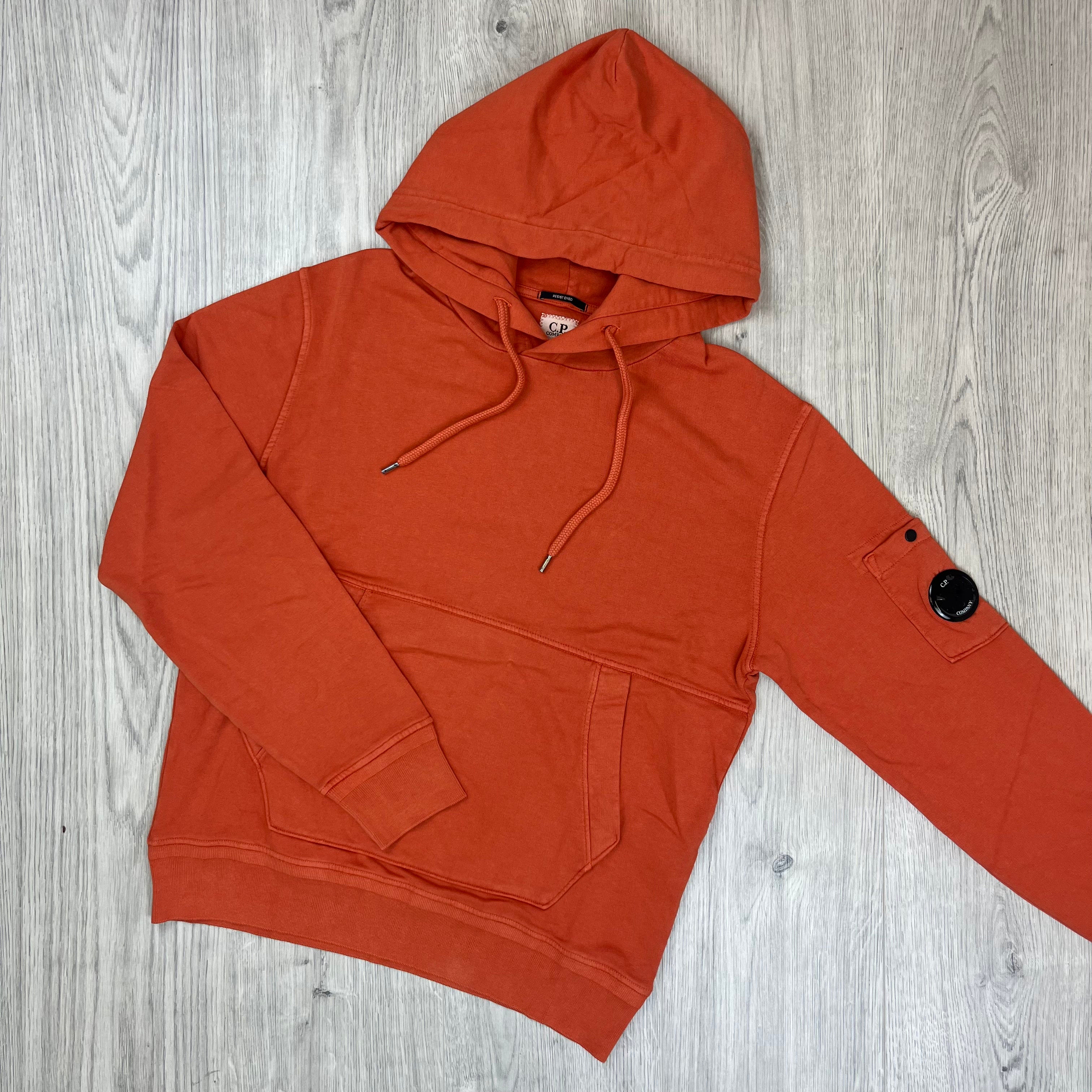 CP Company Dyed Hoodie - Pumpkin