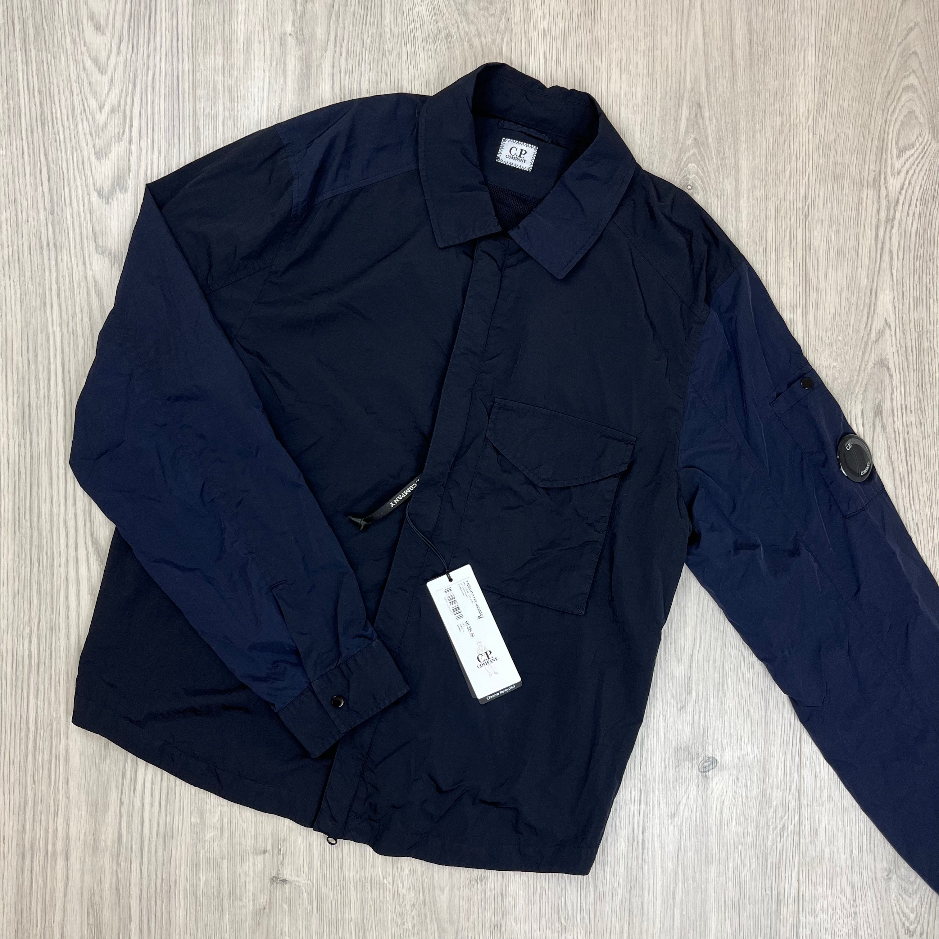 CP Company Chrome Overshirt - Navy