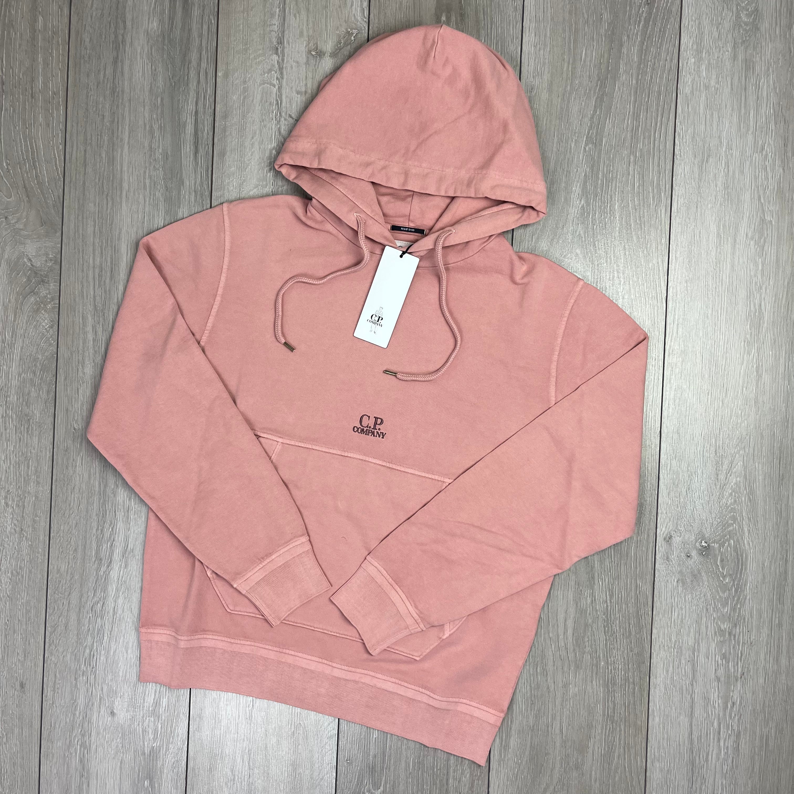 CP Company Patch Hoodie - Mauve