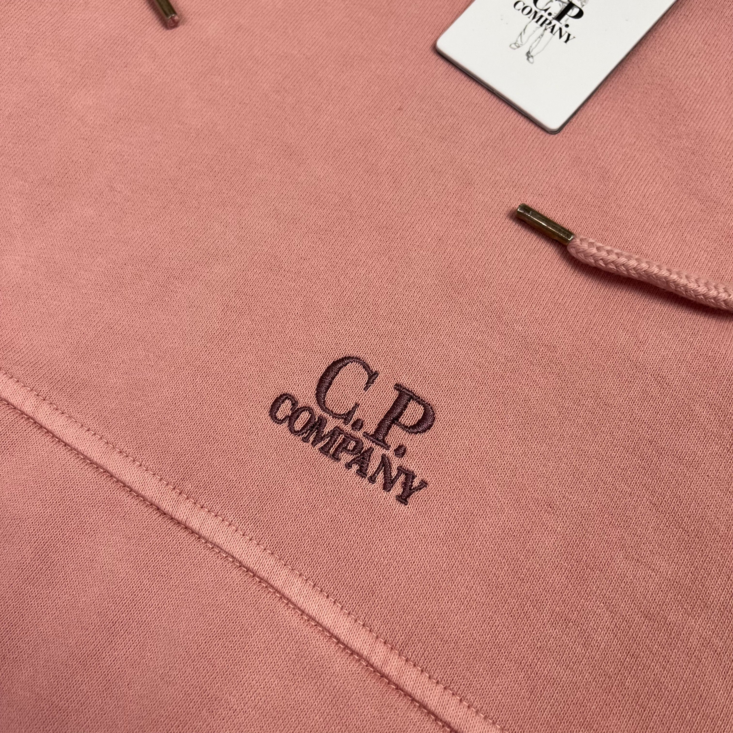 CP Company Patch Hoodie - Mauve