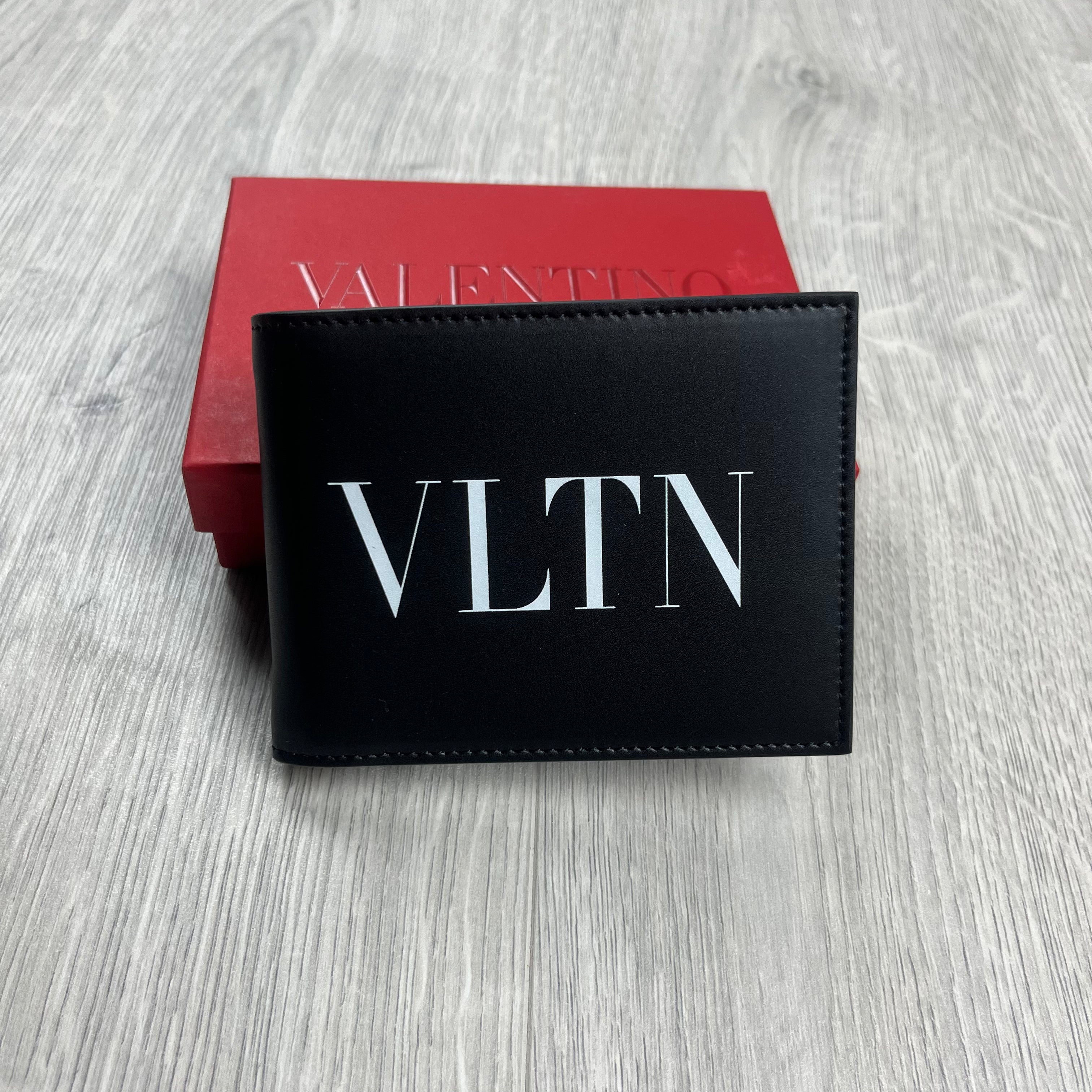 Valentino Leather Wallet - Black