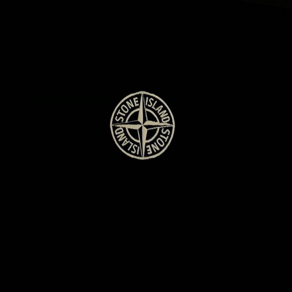 Stone Island Patch Polo Shirt - Black