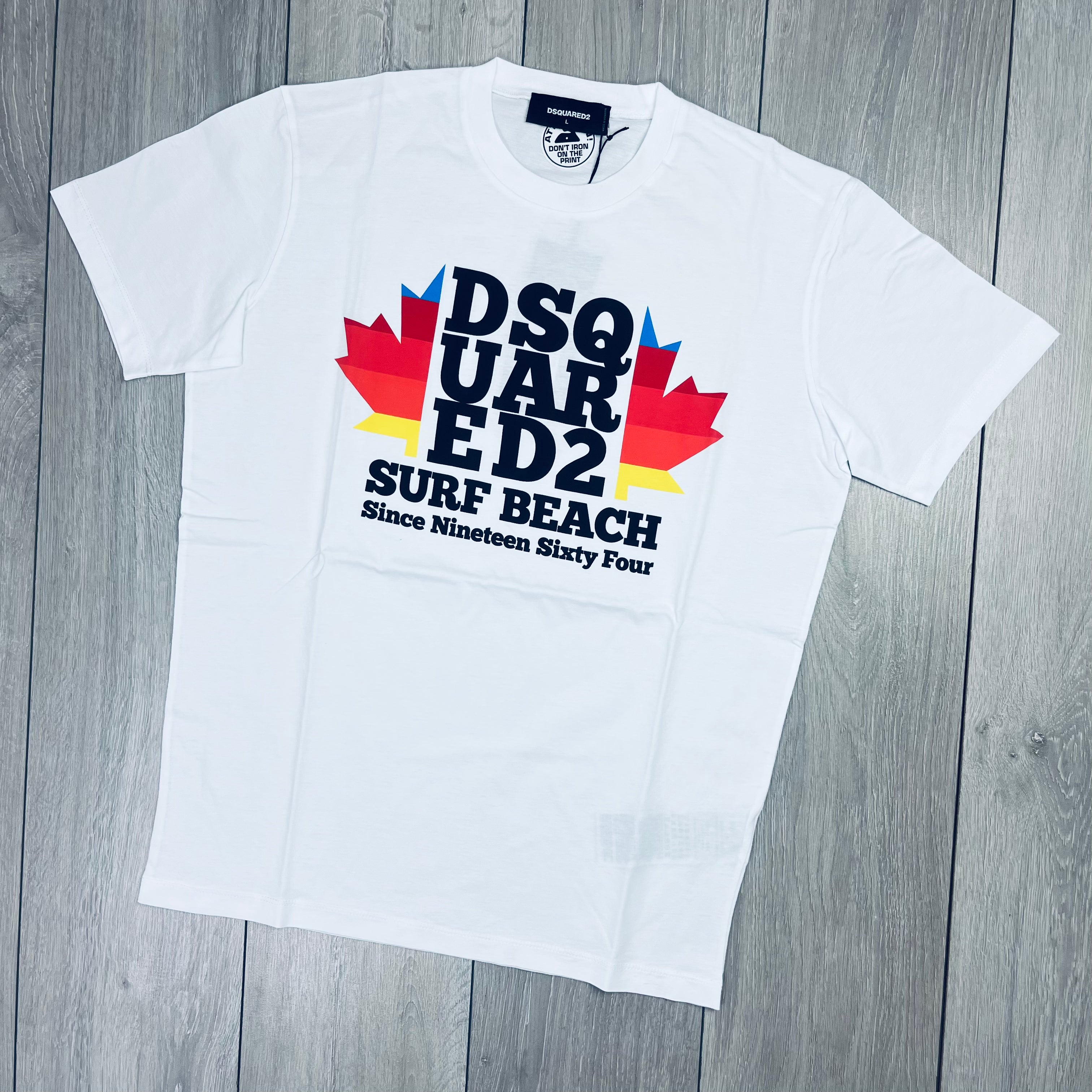 DSQUARED2 Surf T-Shirt - White