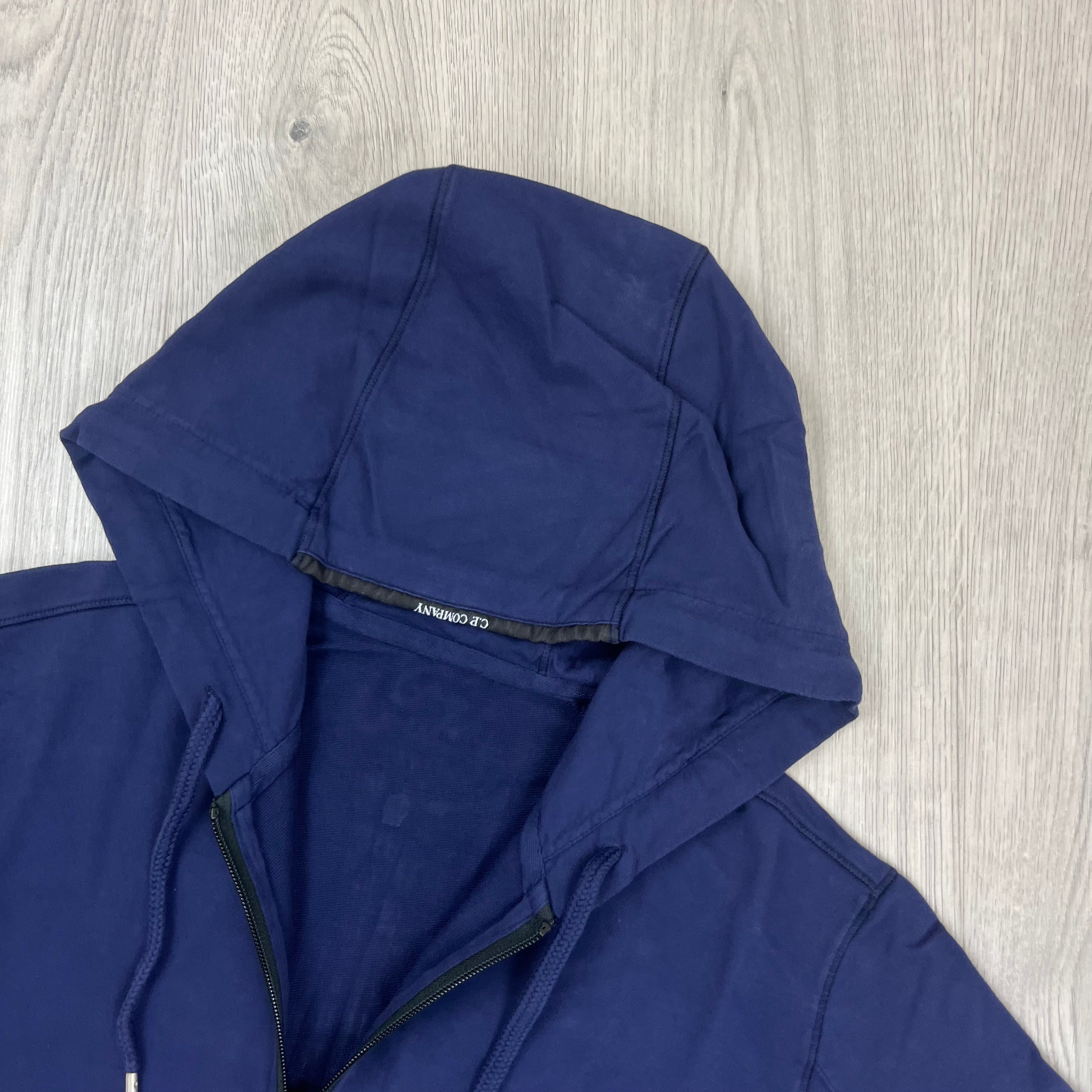 CP Company Zip Hoodie - Medieval Blue