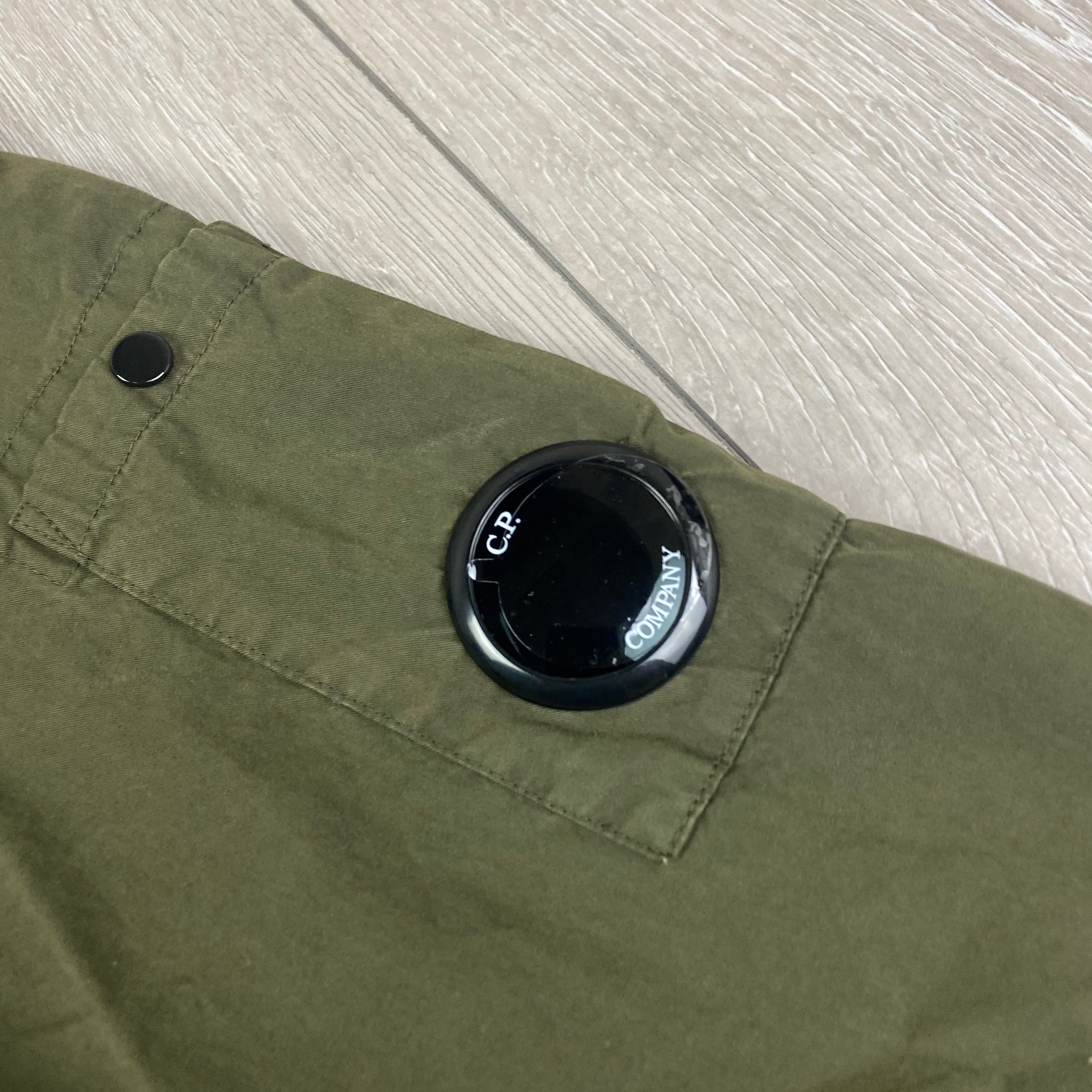 CP Company Zip Overshirt - Ivy Green