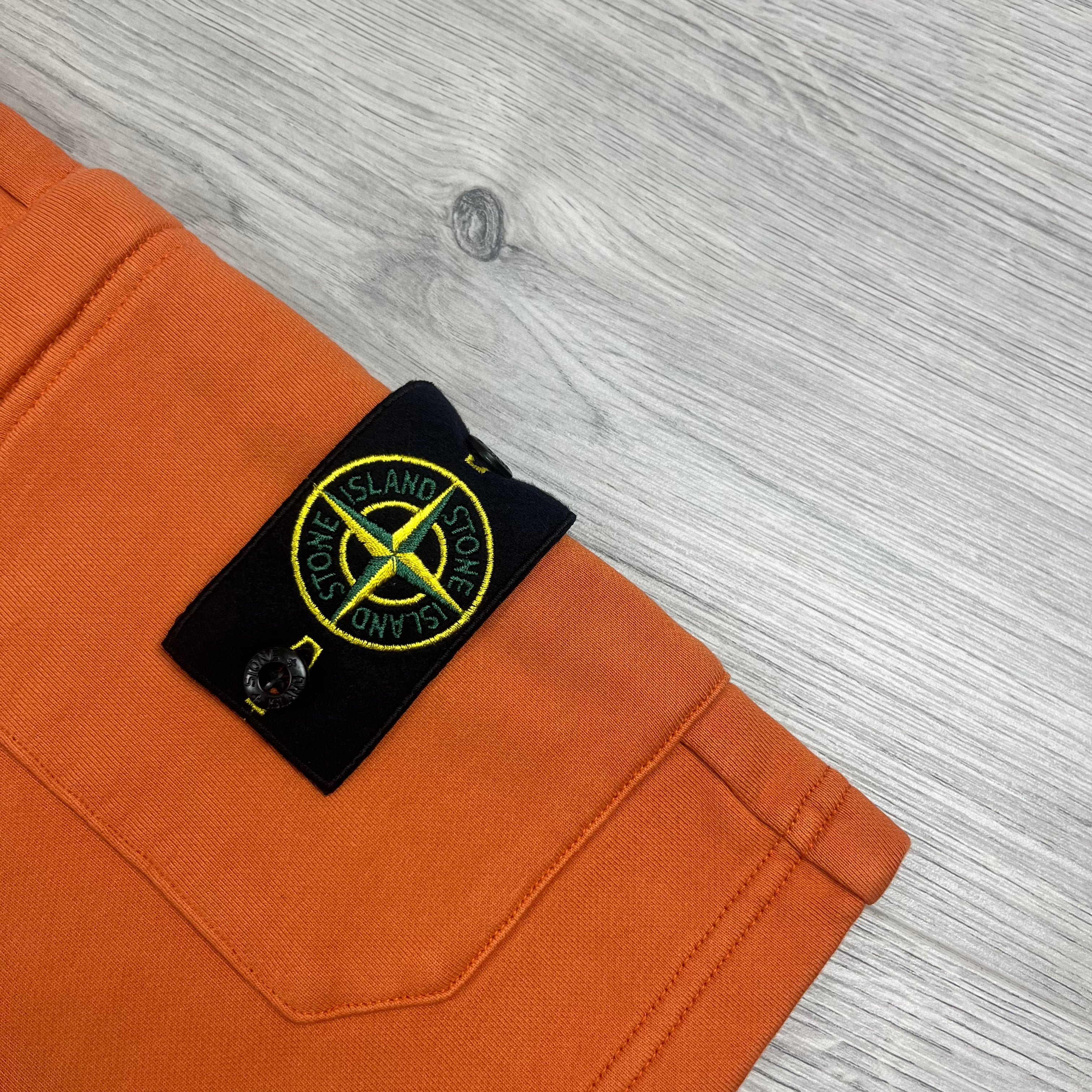 Stone Island Dyed Jersey Shorts - Sienna