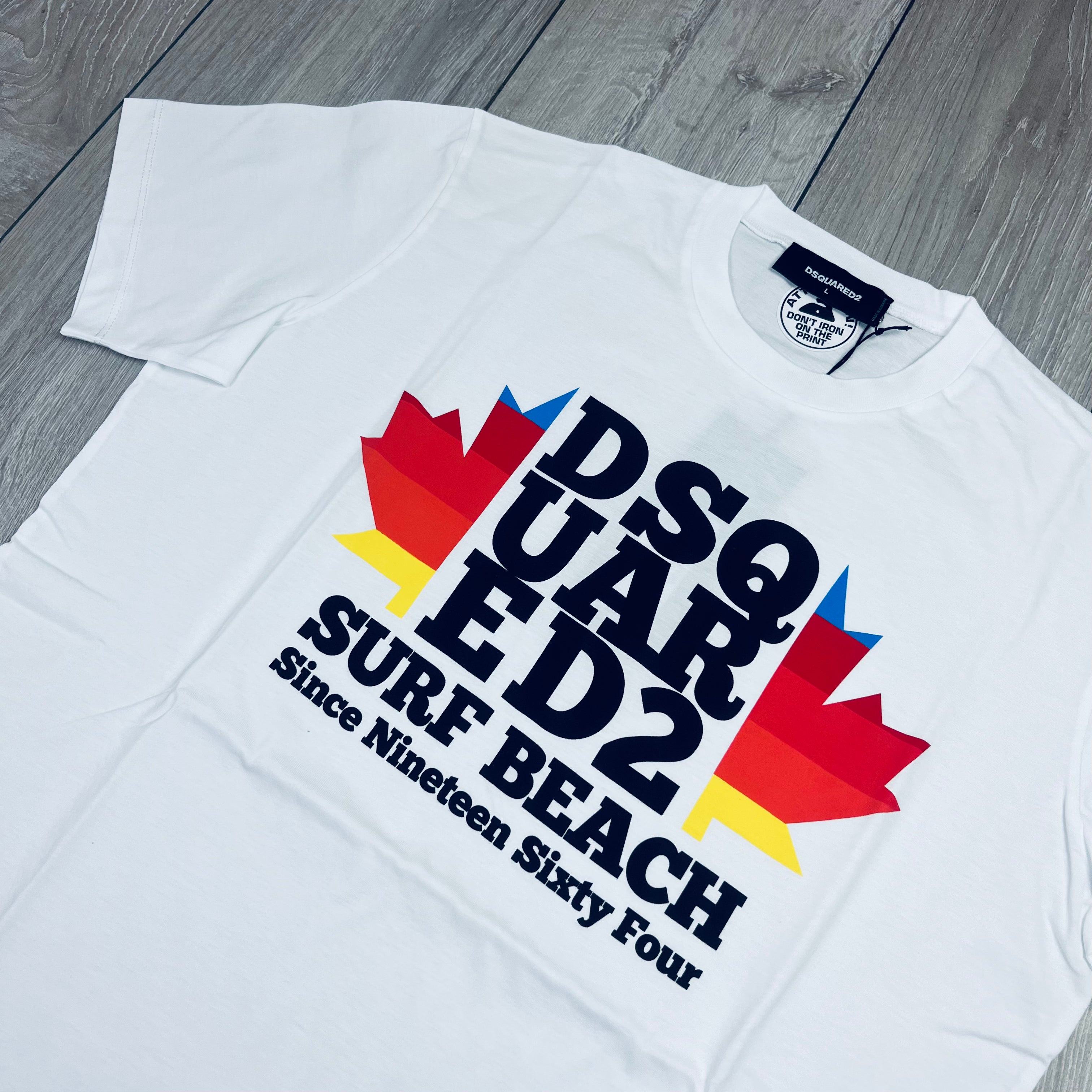 DSQUARED2 Surf T-Shirt - White