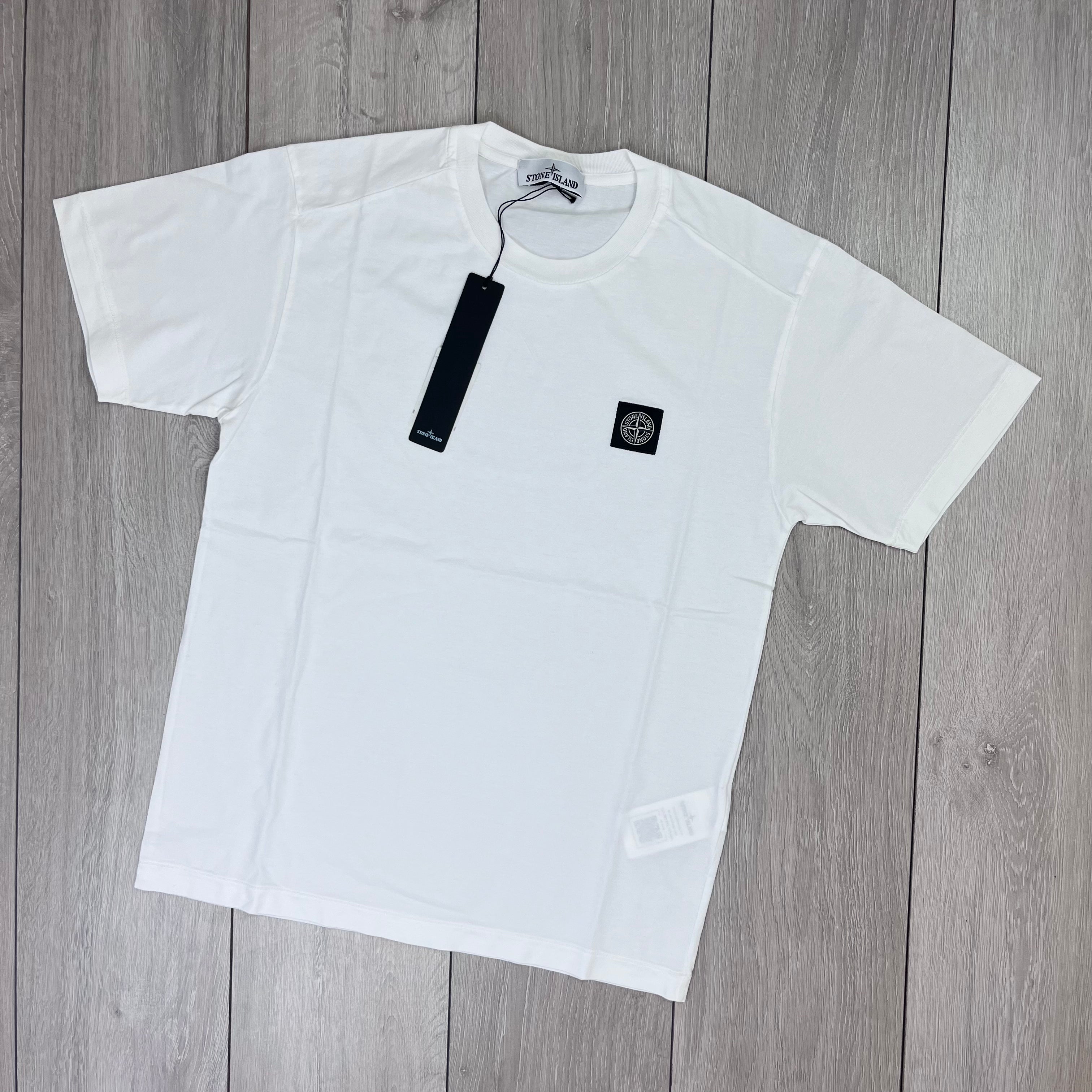 Stone Island Patch T-Shirt - White