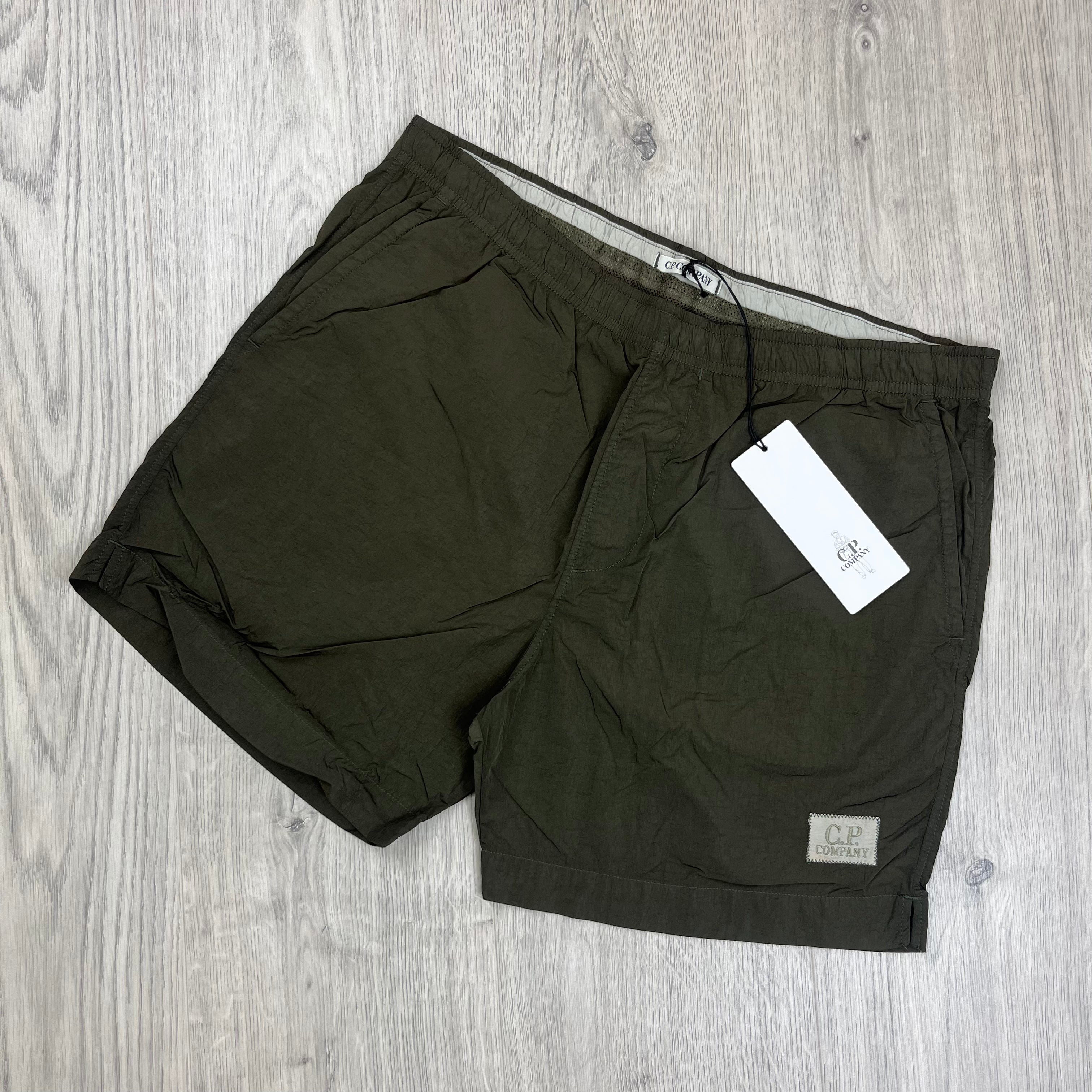 CP Company Chrome Swim Shorts - Ivy Green