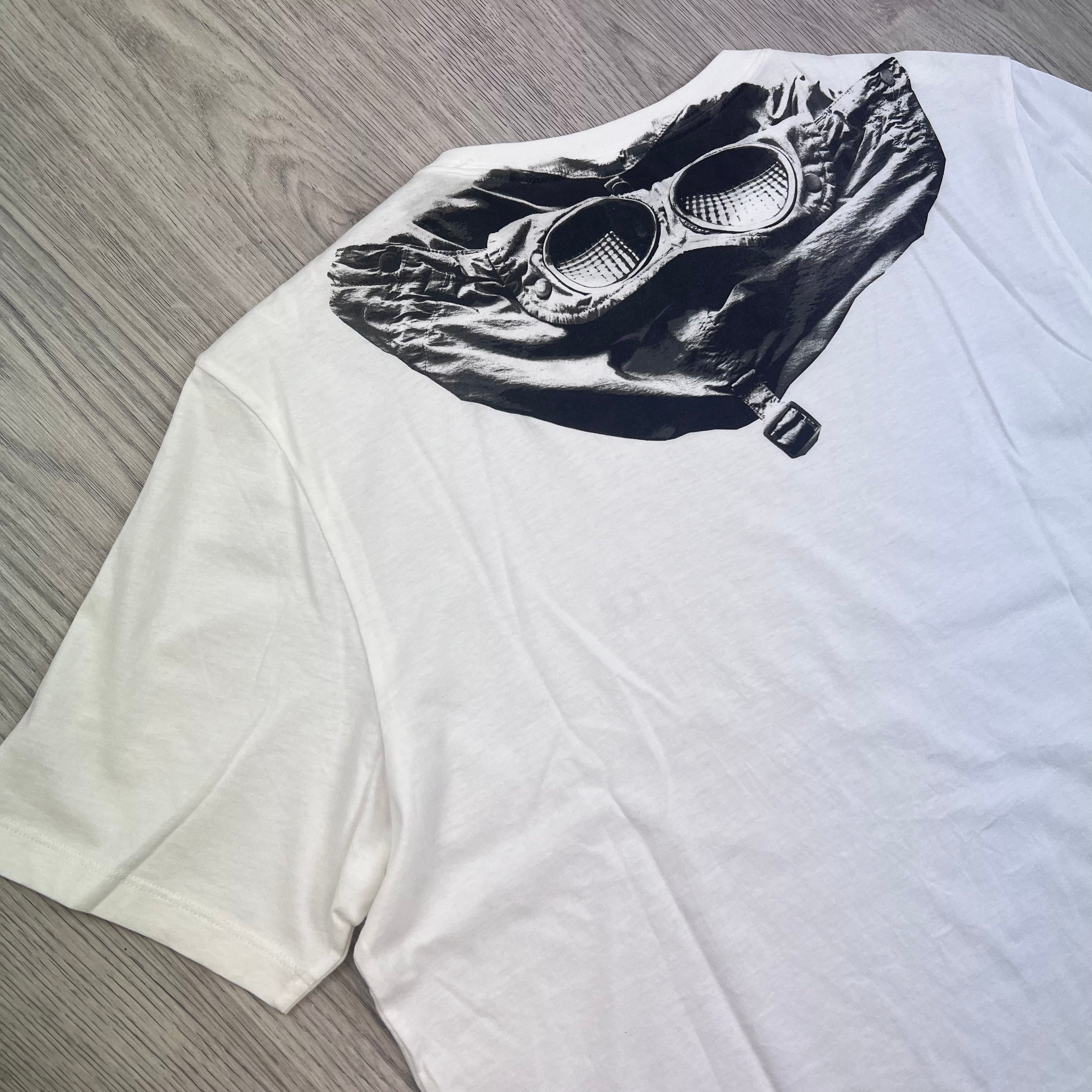 CP Company Goggle T-Shirt - White