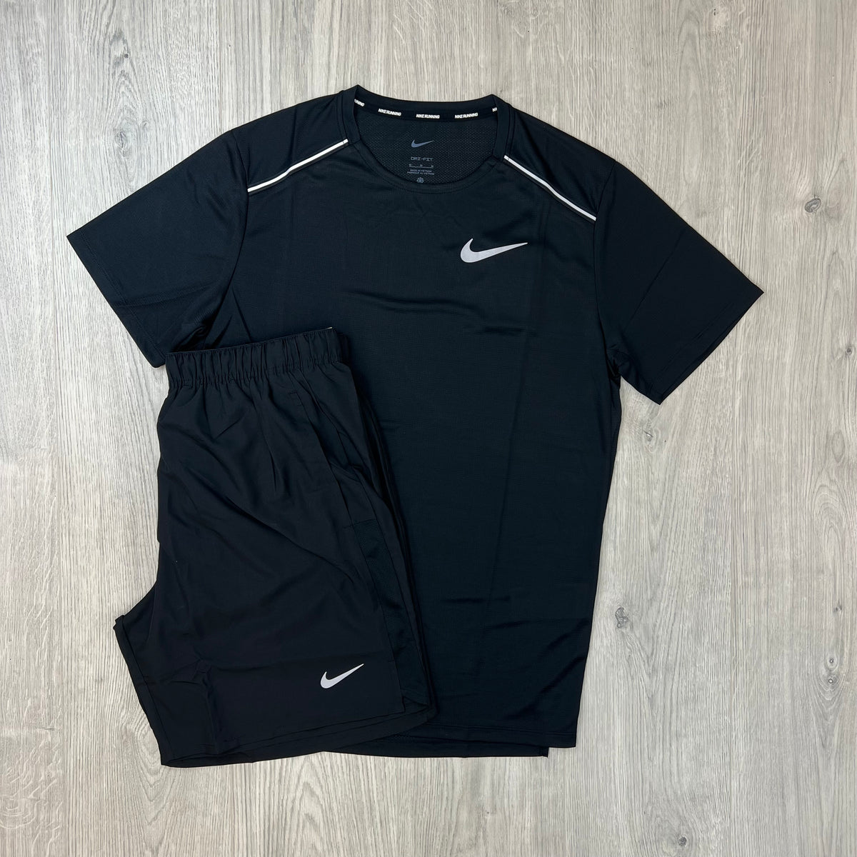 Nike 'Miler' Set - Black