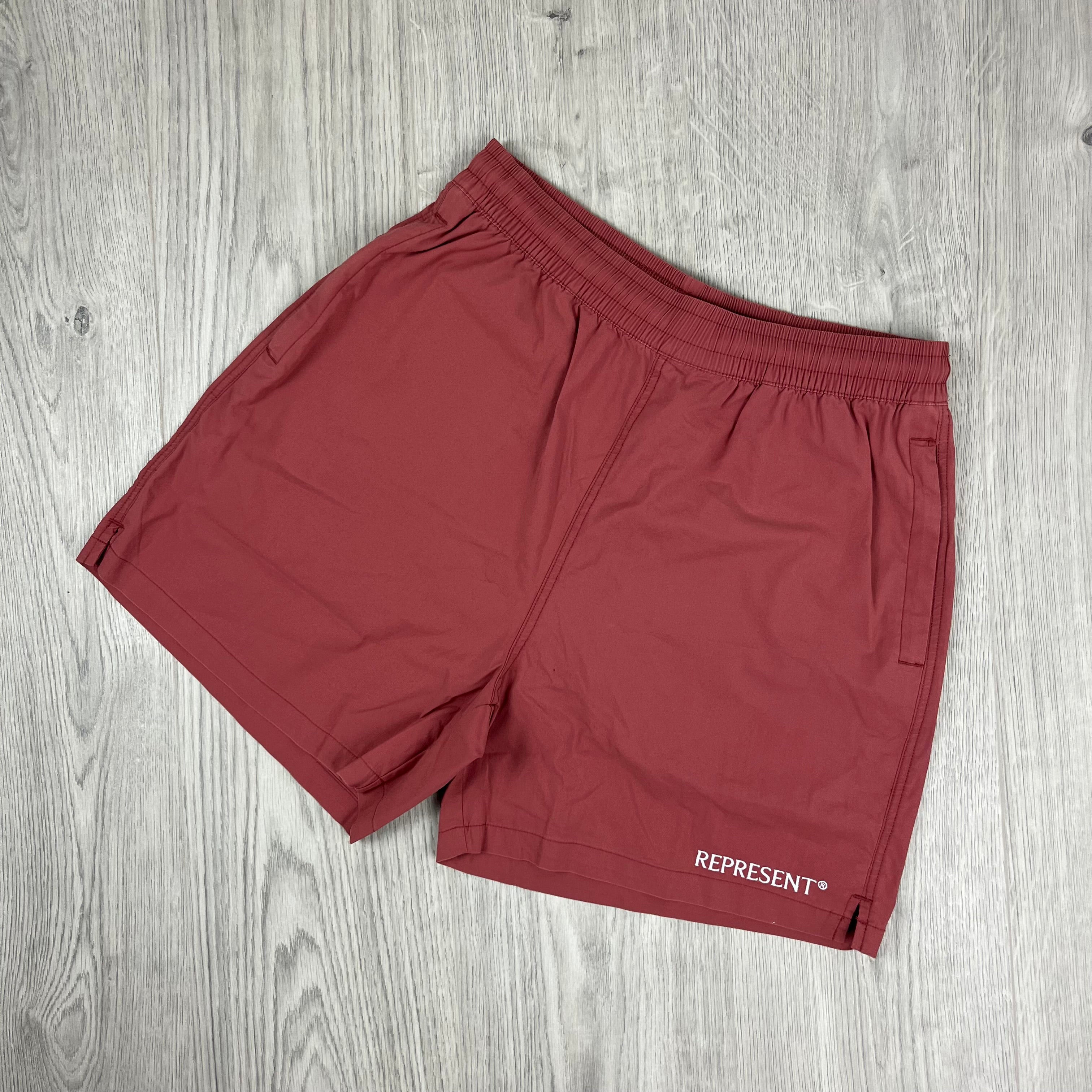 Represent Cotton Shorts in Sunrise. On sale at Open Attire.