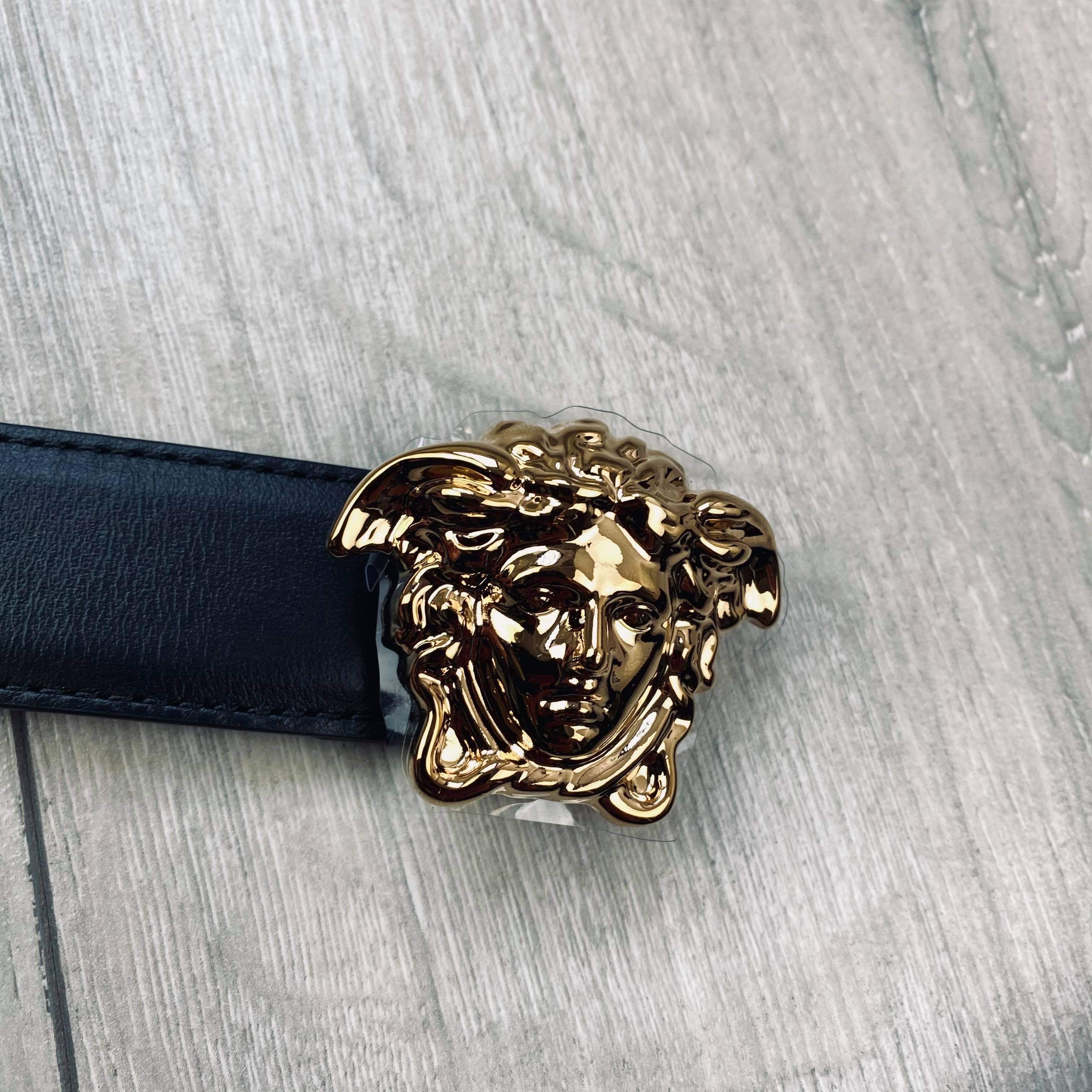 Versace Medusa Belt - Black