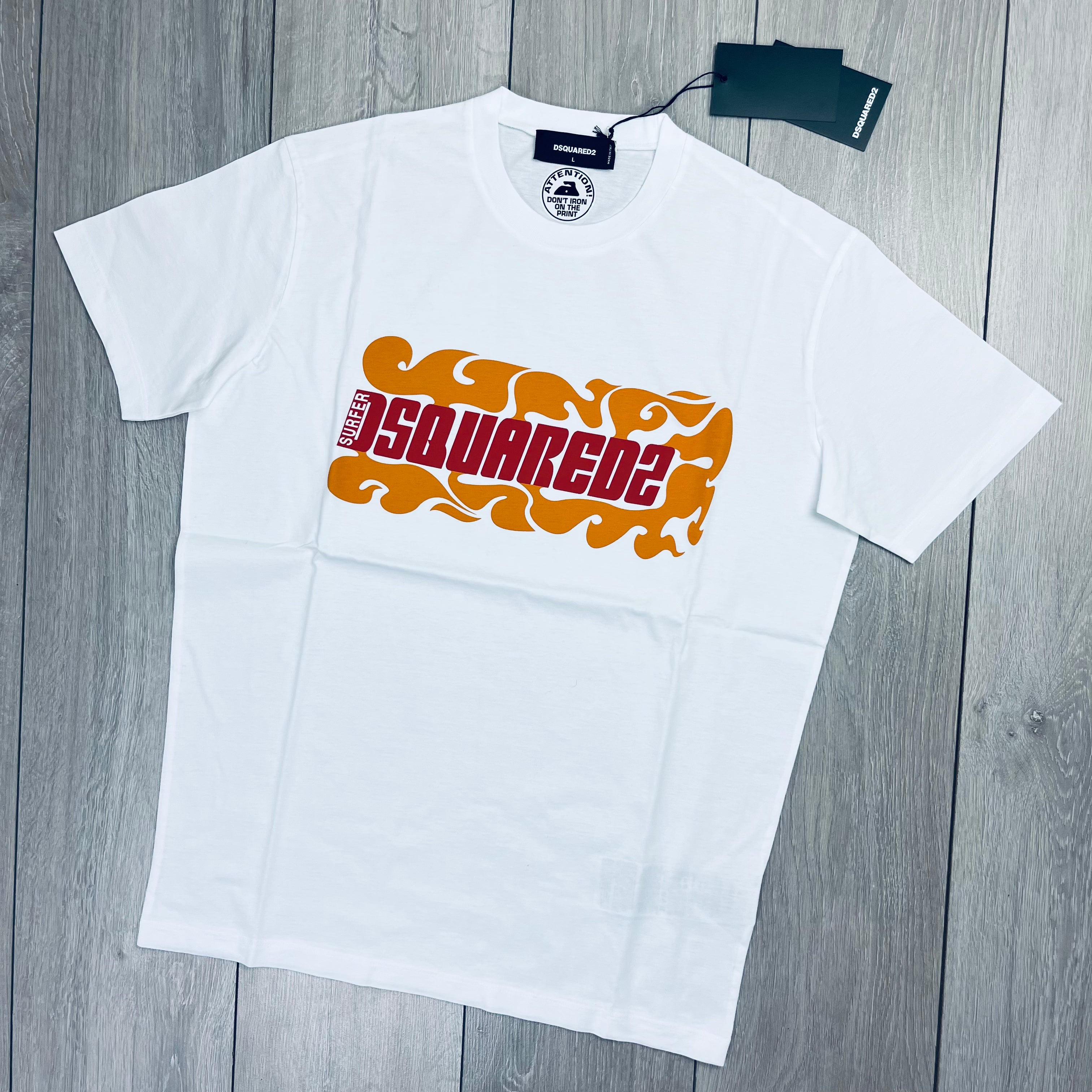 DSQUARED2 Surf T-Shirt - White