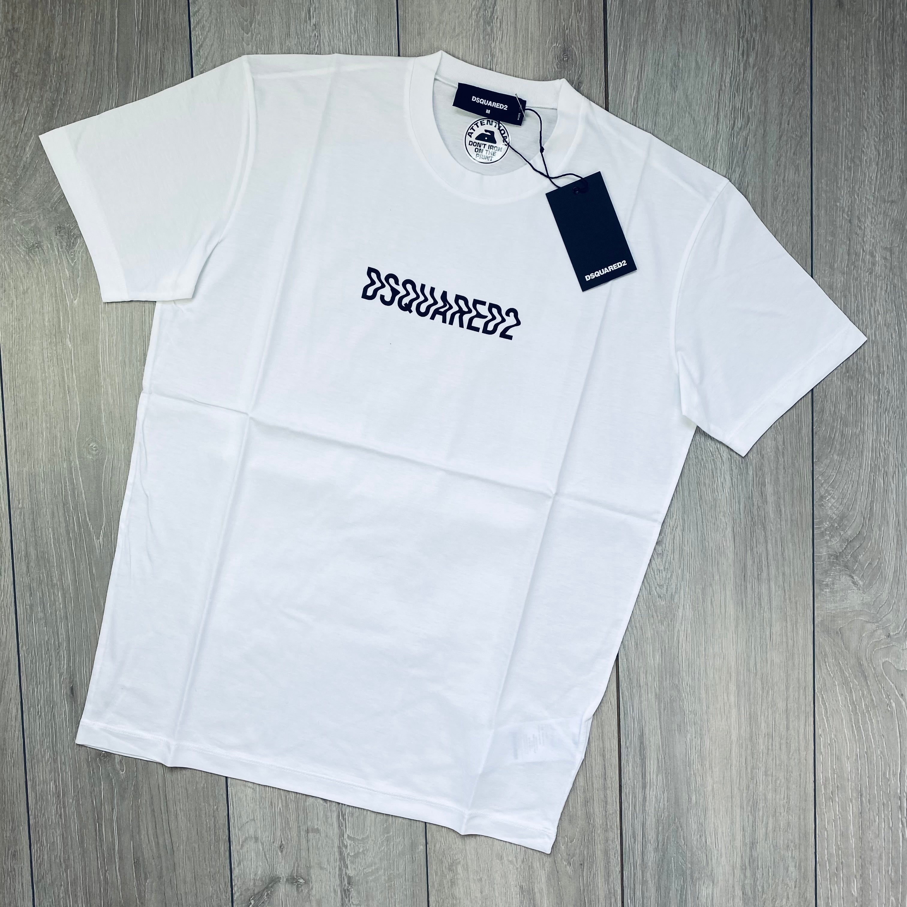 DSQUARED2 Printed T-Shirt - White