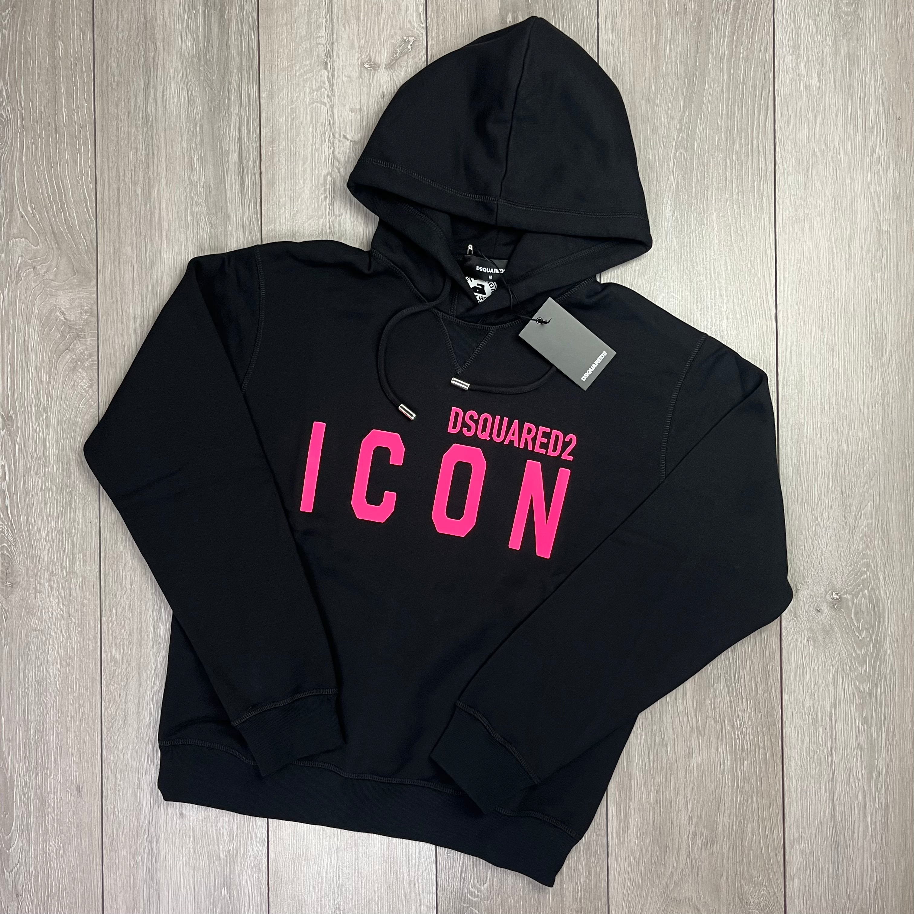 DSQUARED2 ICON Hoodie - Black